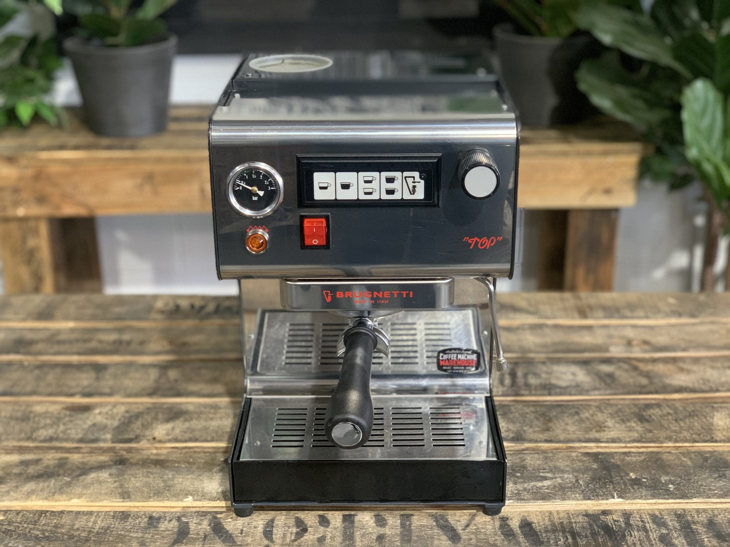 Brugnetti Simona Top 1 Group Stainless Espresso Coffee Machine - Used