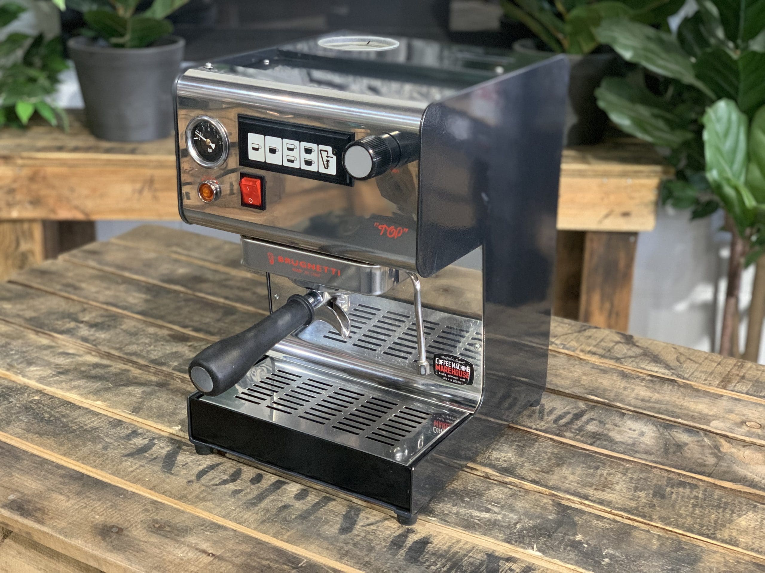 Brugnetti Simona Top 1 Group Stainless Espresso Coffee Machine - Used