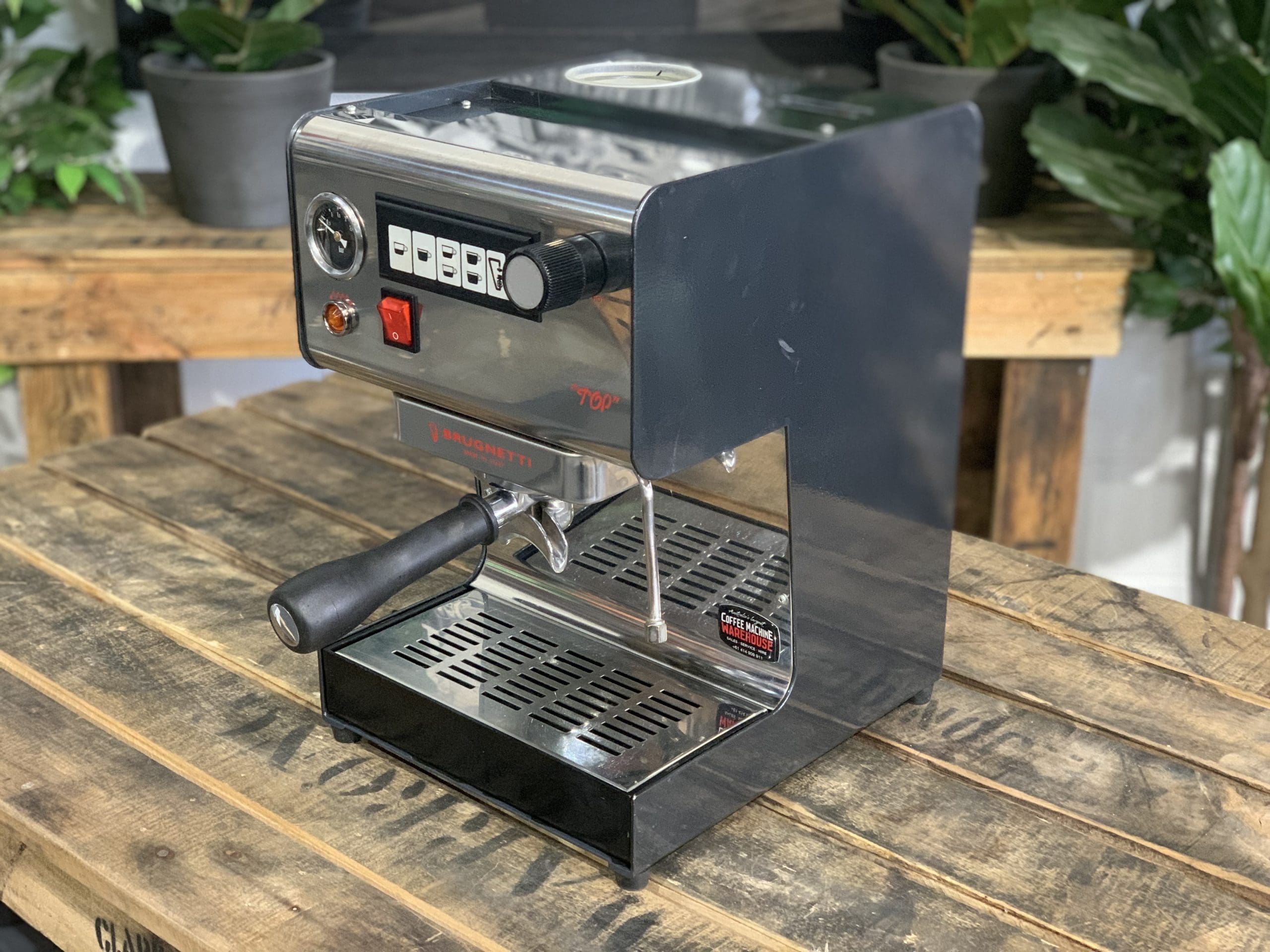 Brugnetti Simona Top 1 Group Stainless Espresso Coffee Machine - Used