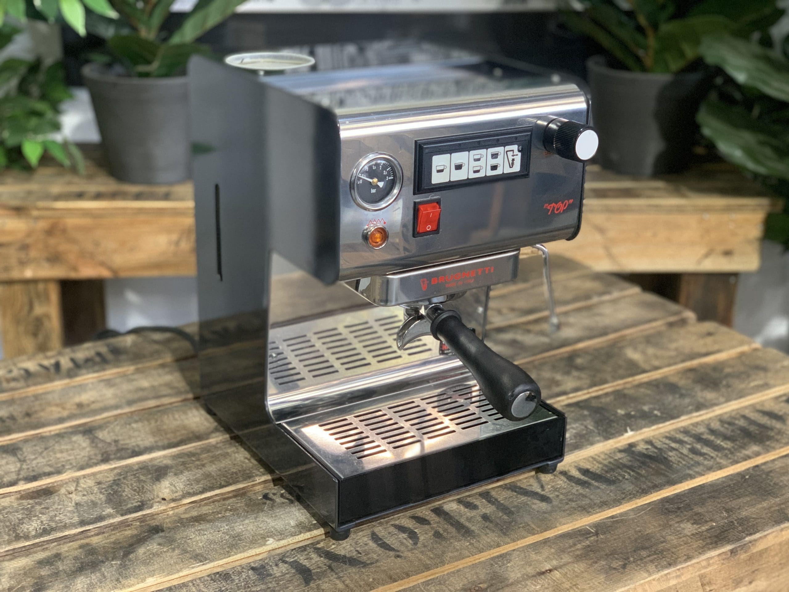 Brugnetti Simona Top 1 Group Stainless Espresso Coffee Machine - Used
