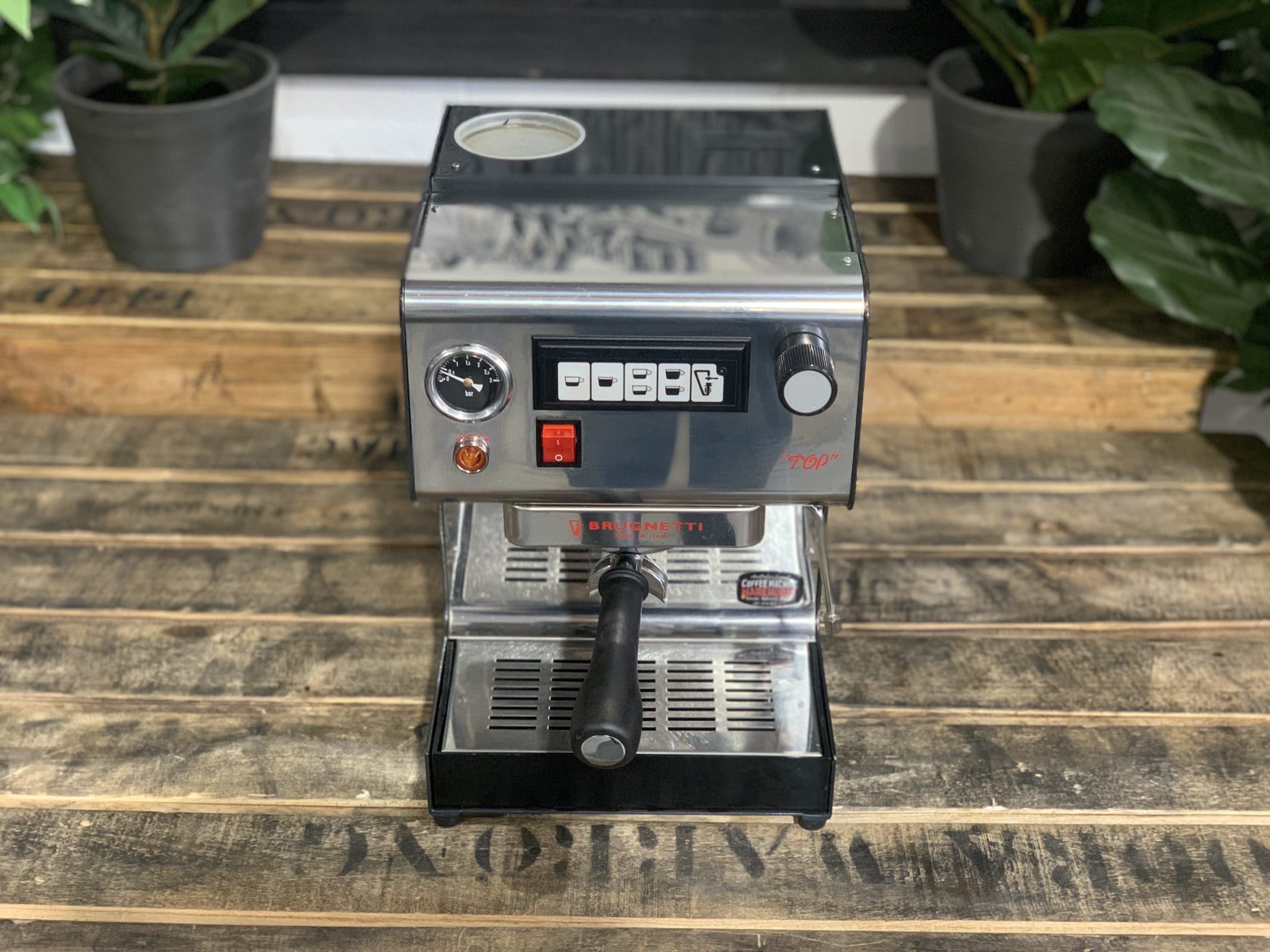 Brugnetti Simona Top 1 Group Stainless Espresso Coffee Machine - Used