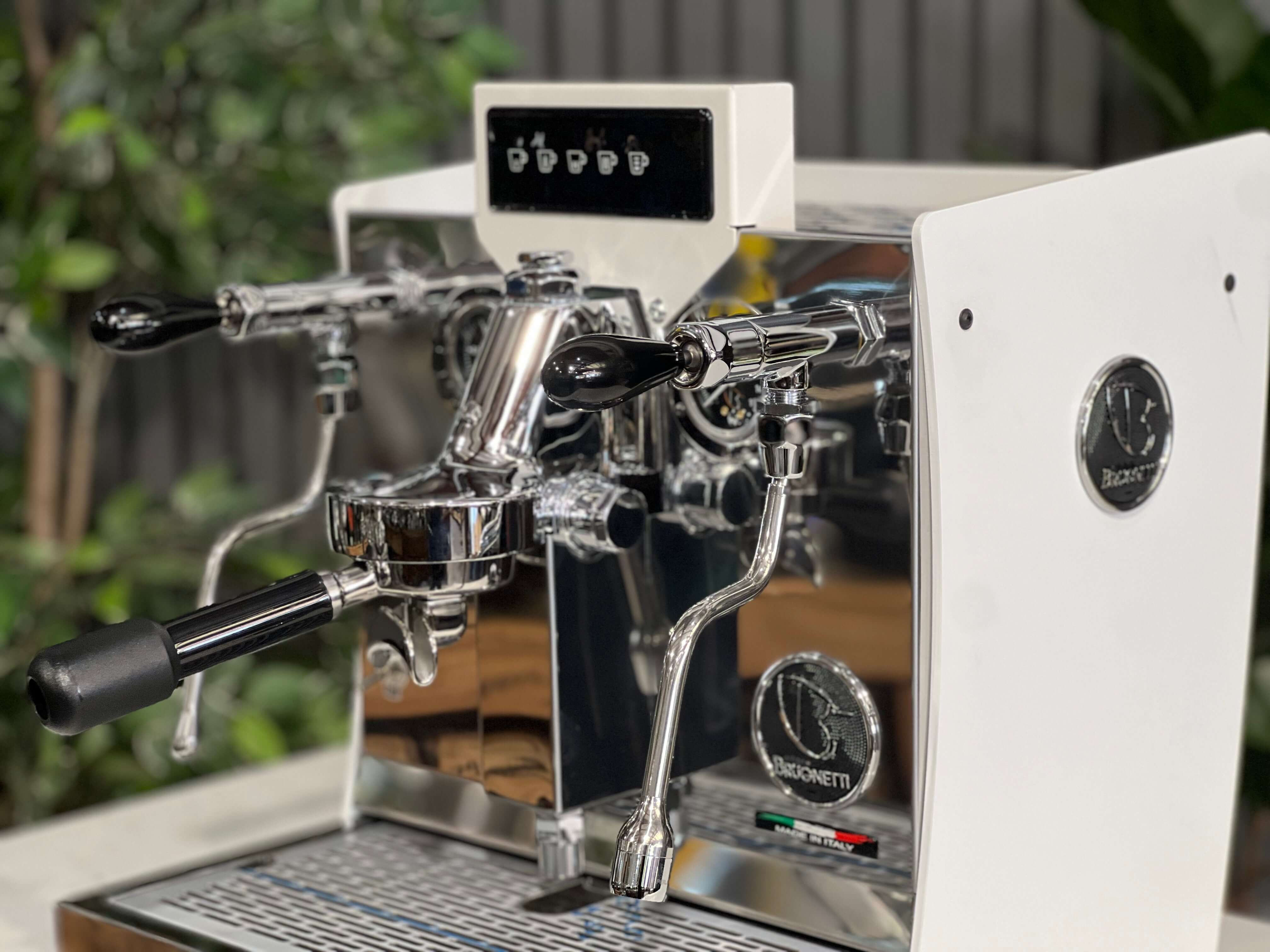 Brugnetti Giulietta Av 1 Group Espresso Coffee Machine Brand New White