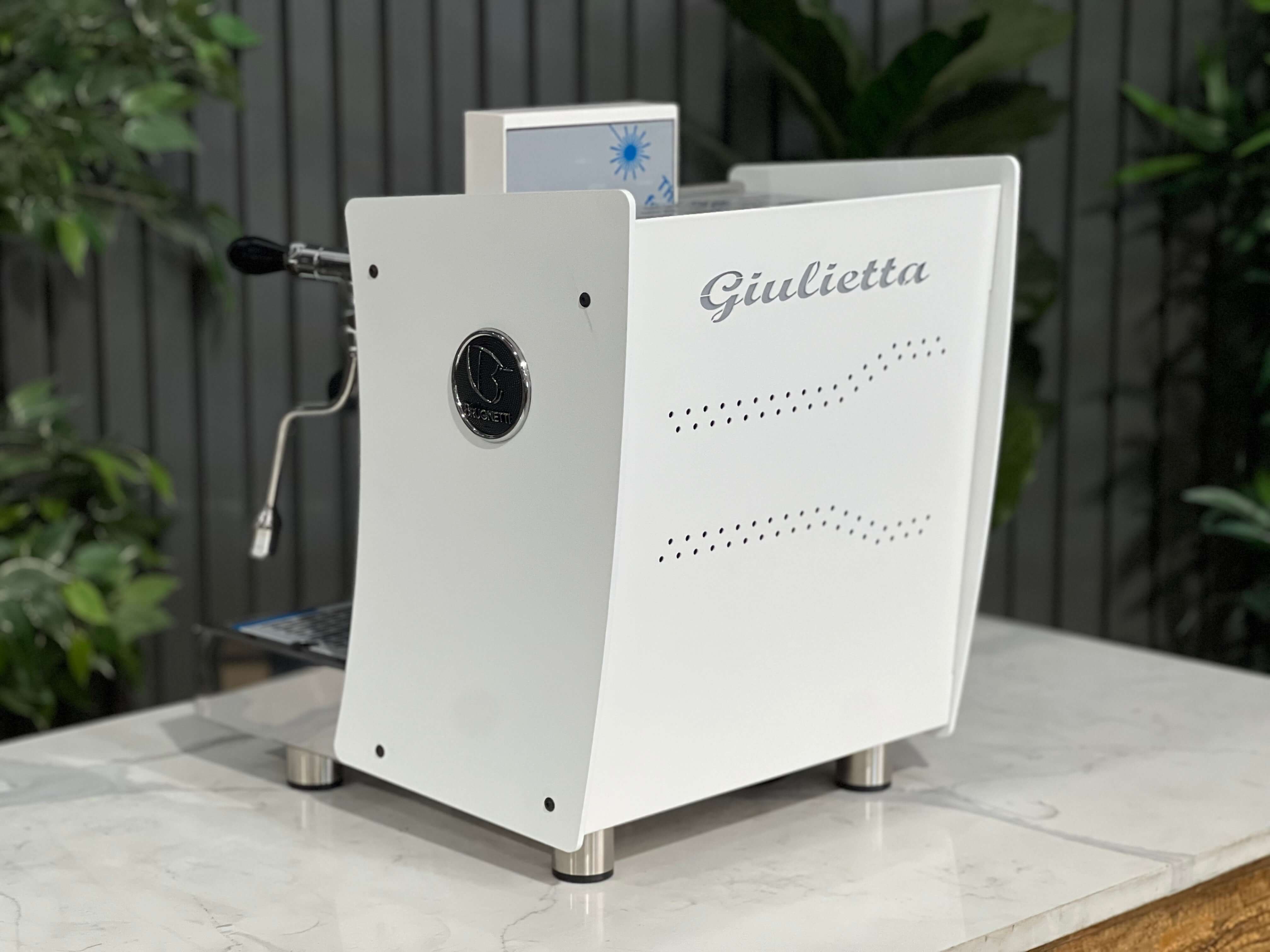 Brugnetti Giulietta Av 1 Group Espresso Coffee Machine Brand New White