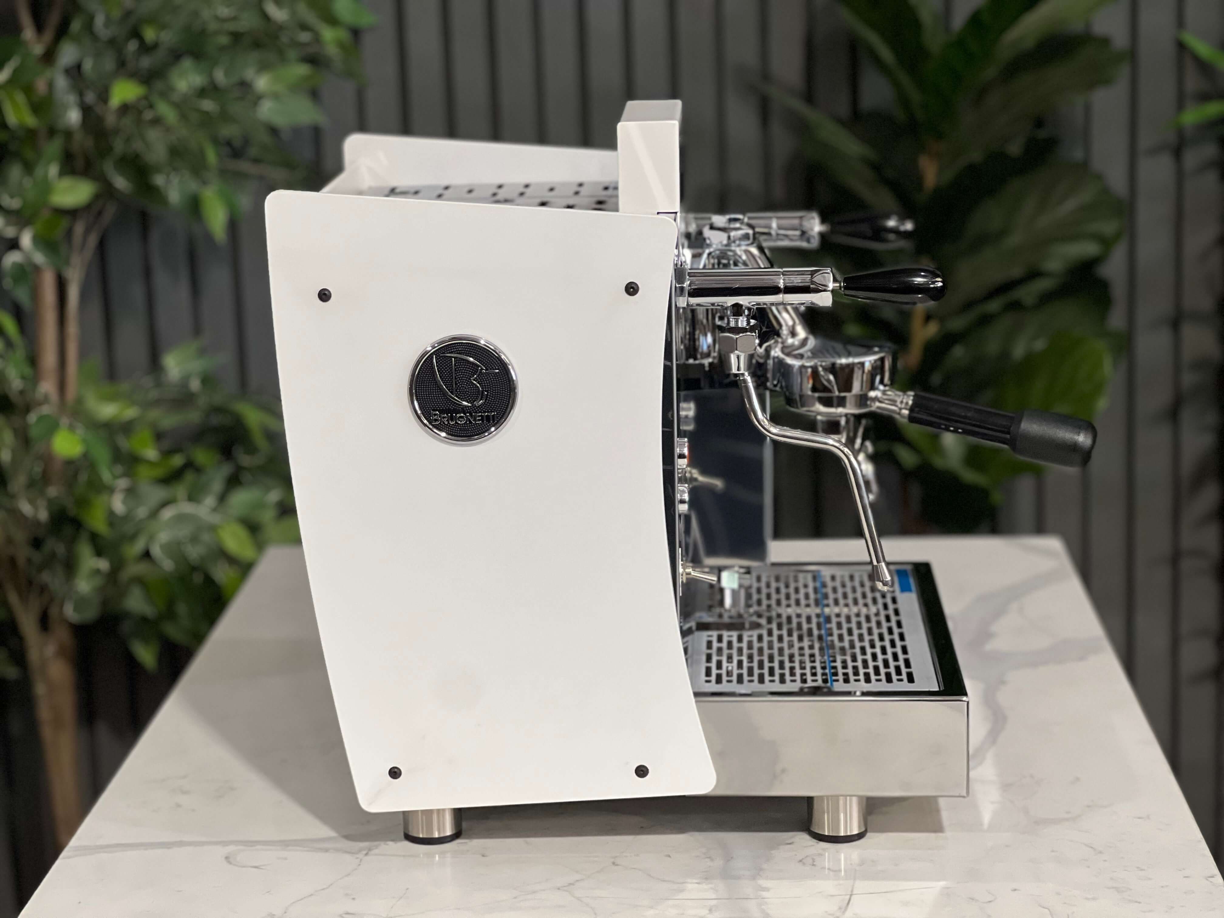 Brugnetti Giulietta Av 1 Group Espresso Coffee Machine Brand New White