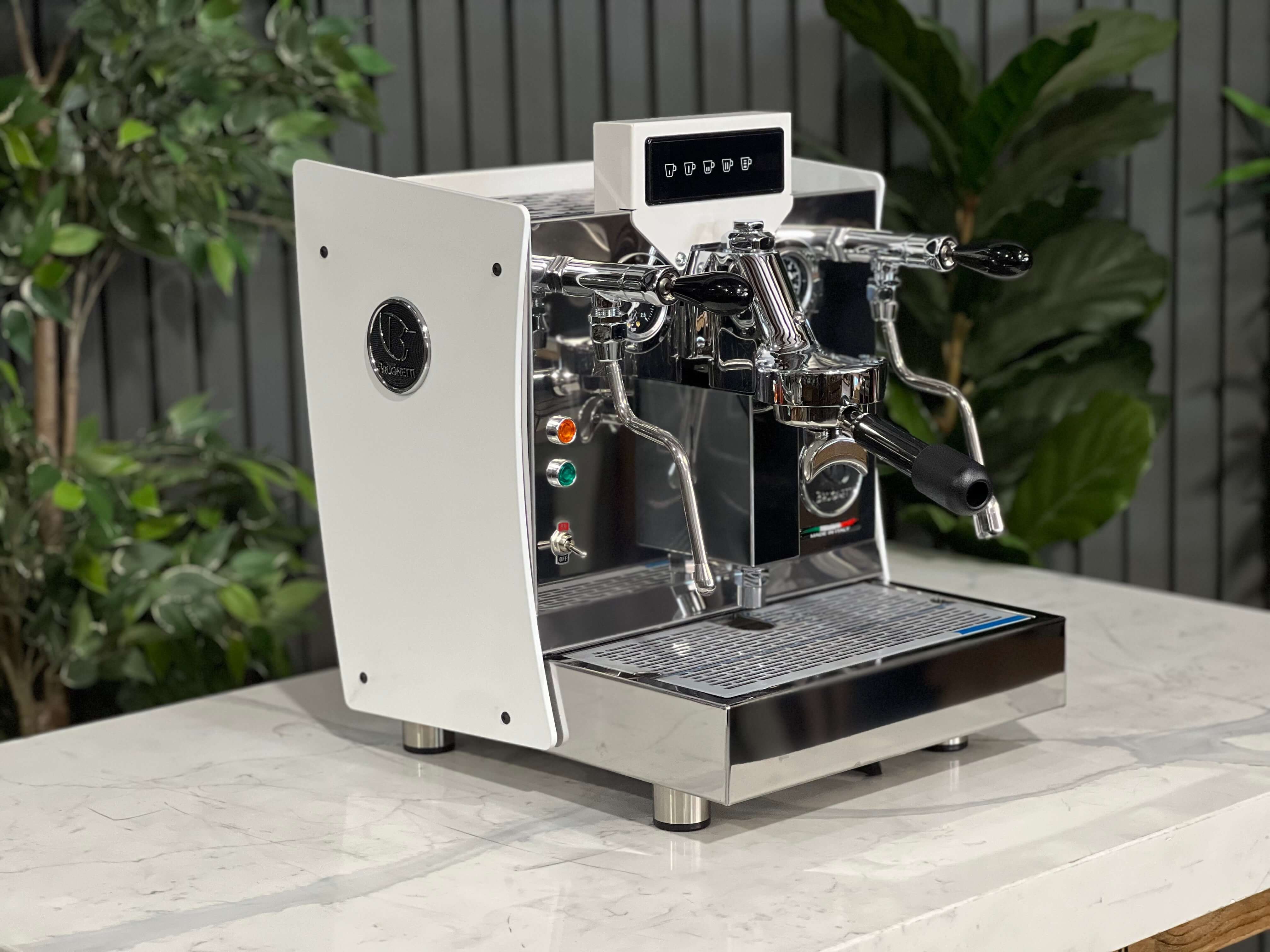 Brugnetti Giulietta Av 1 Group Espresso Coffee Machine Brand New White