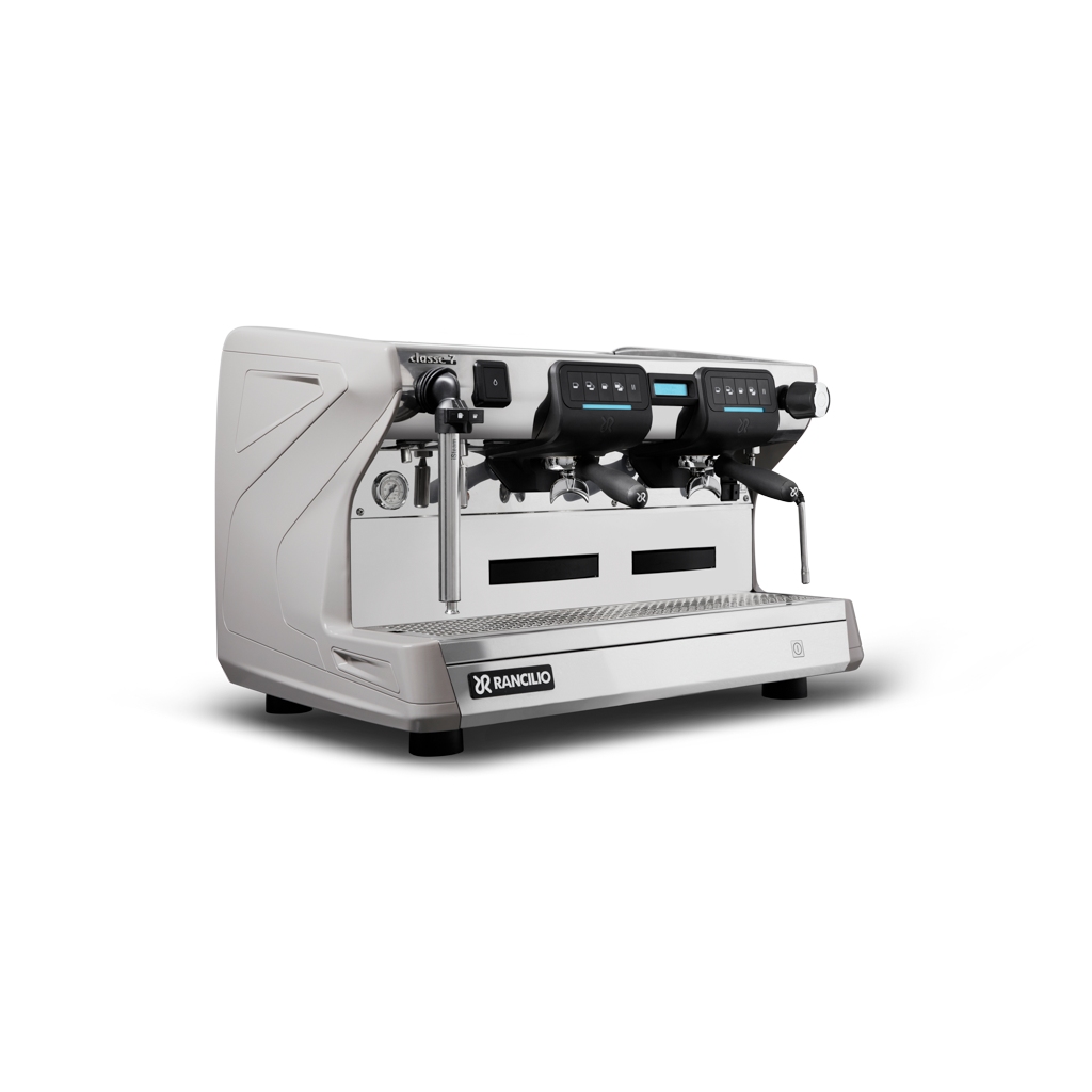Rancilio Classe 7 USB Tall 2 Group Coffee Machine Stone Grey - New