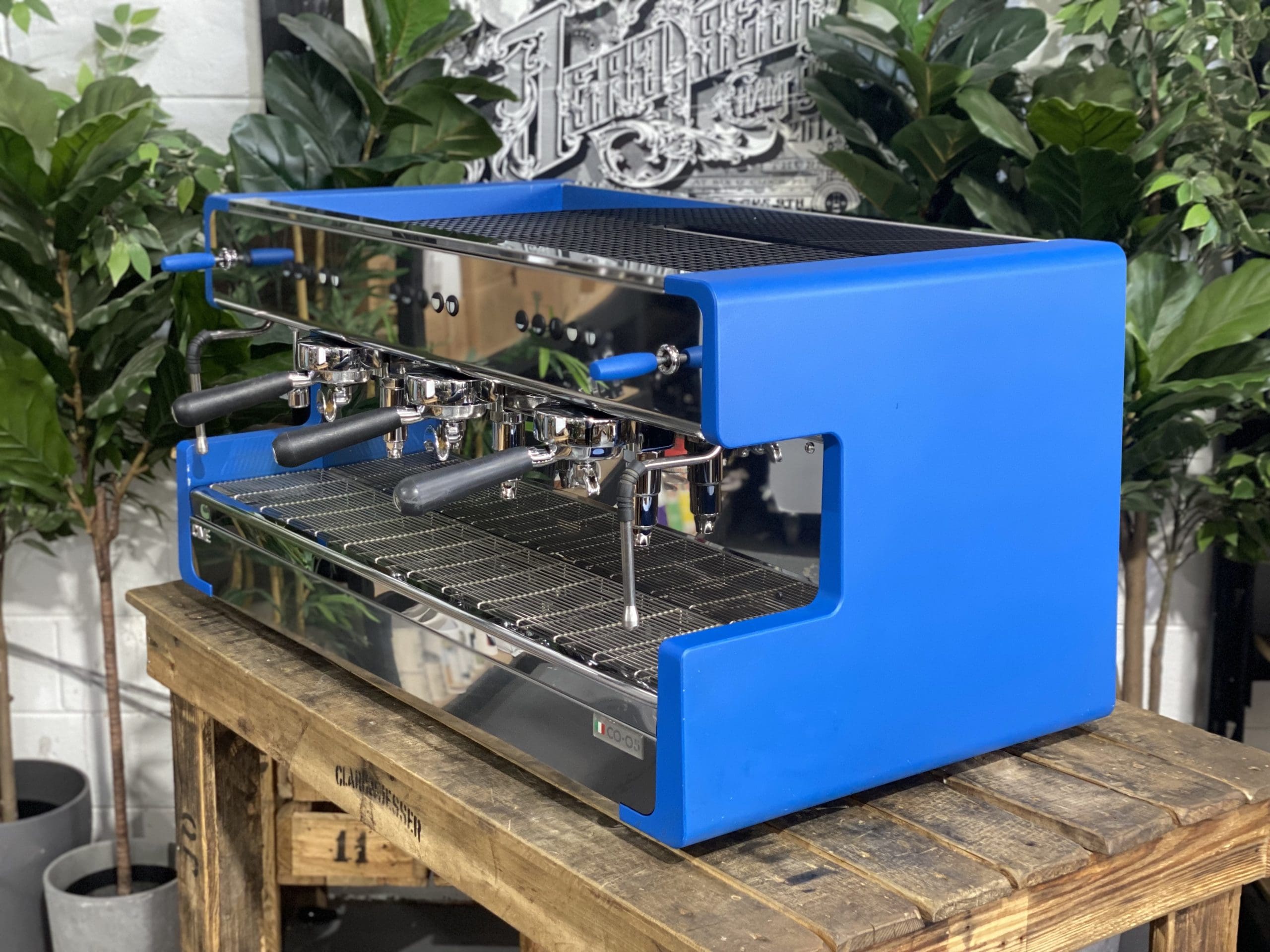 CIME CO-05 3 Group Blue Espresso Coffee Machine - Used