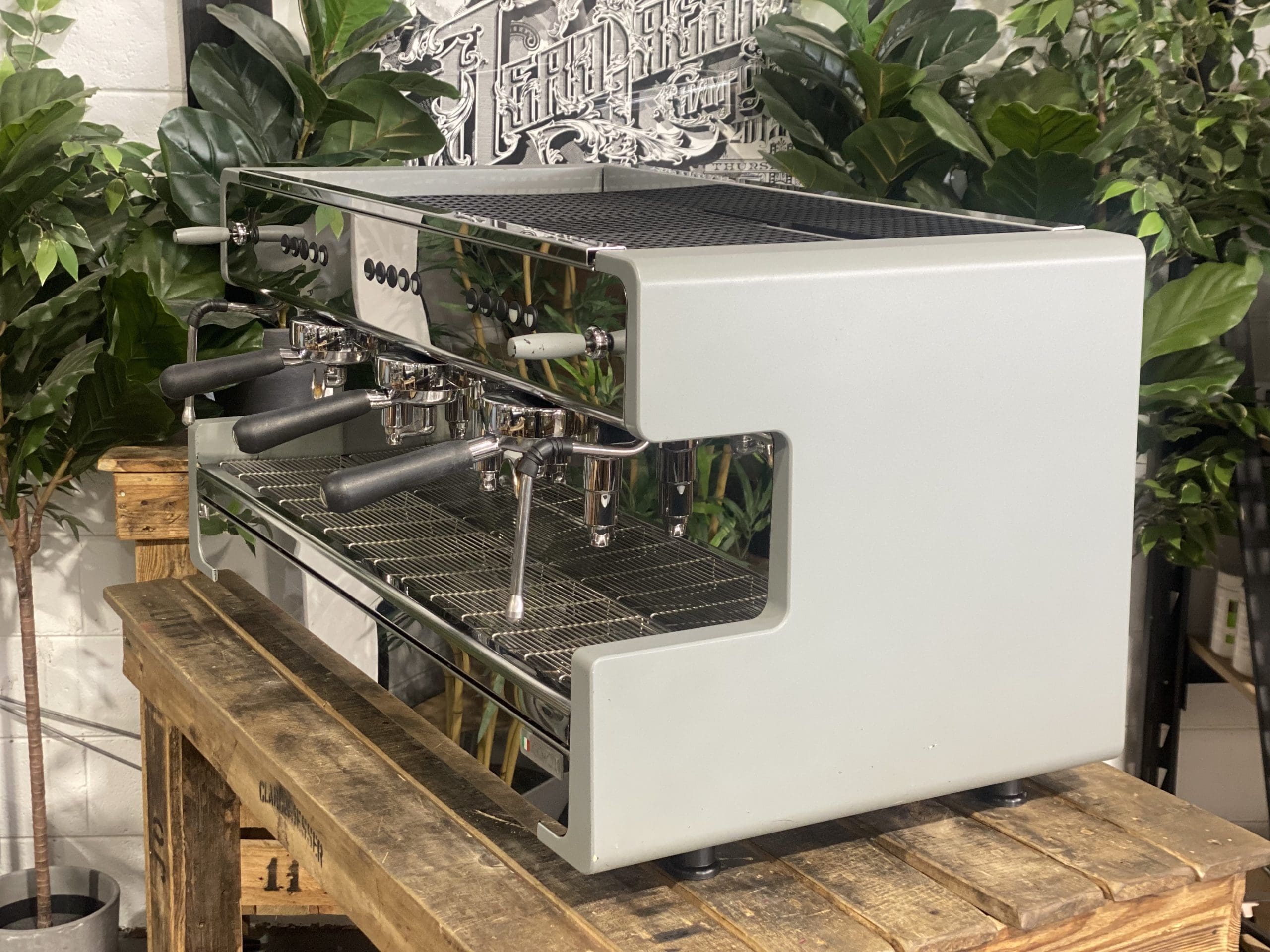 CIME CO-05 3 Group Grey Espresso Coffee Machine - Used