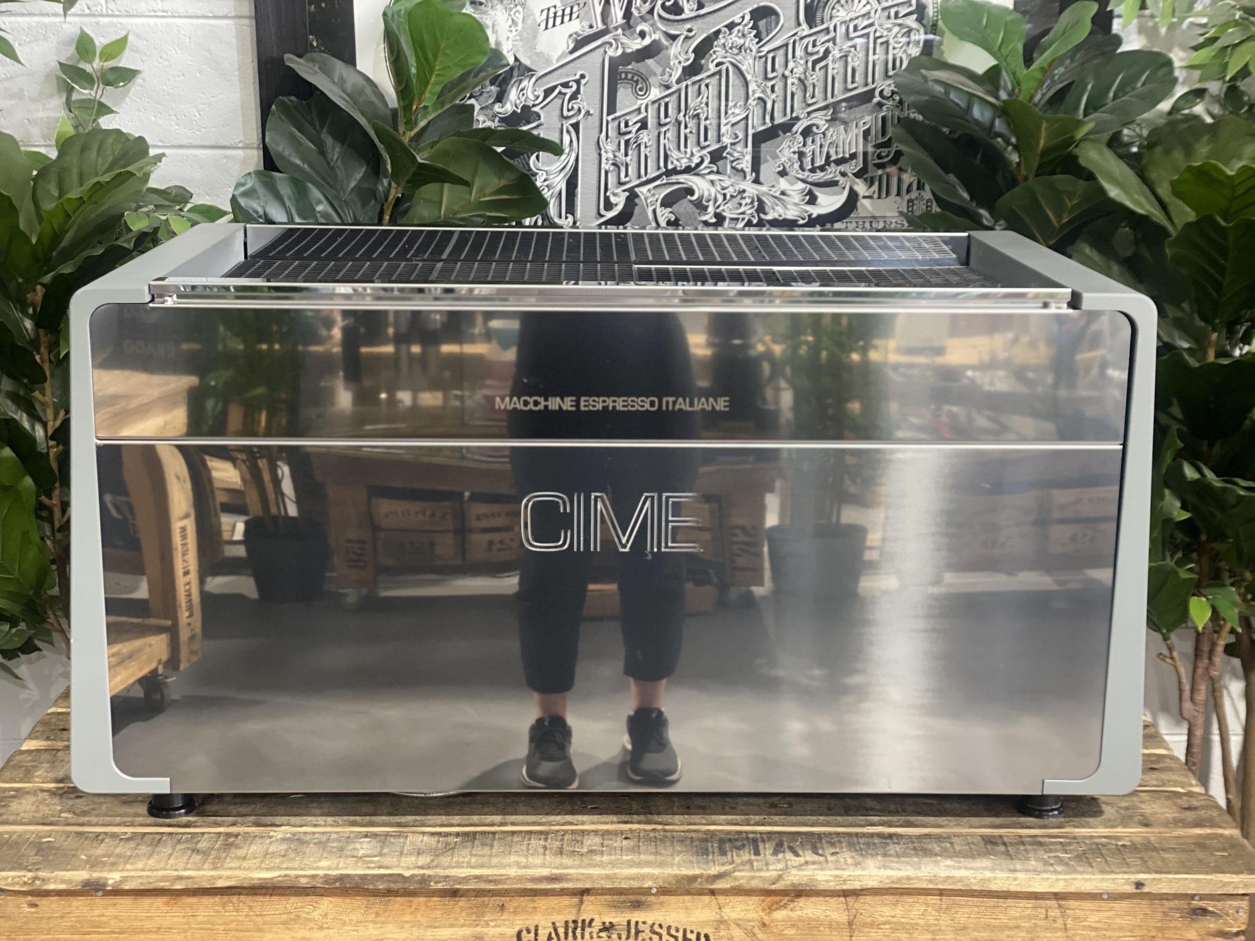 CIME CO-05 3 Group Grey Espresso Coffee Machine - Used