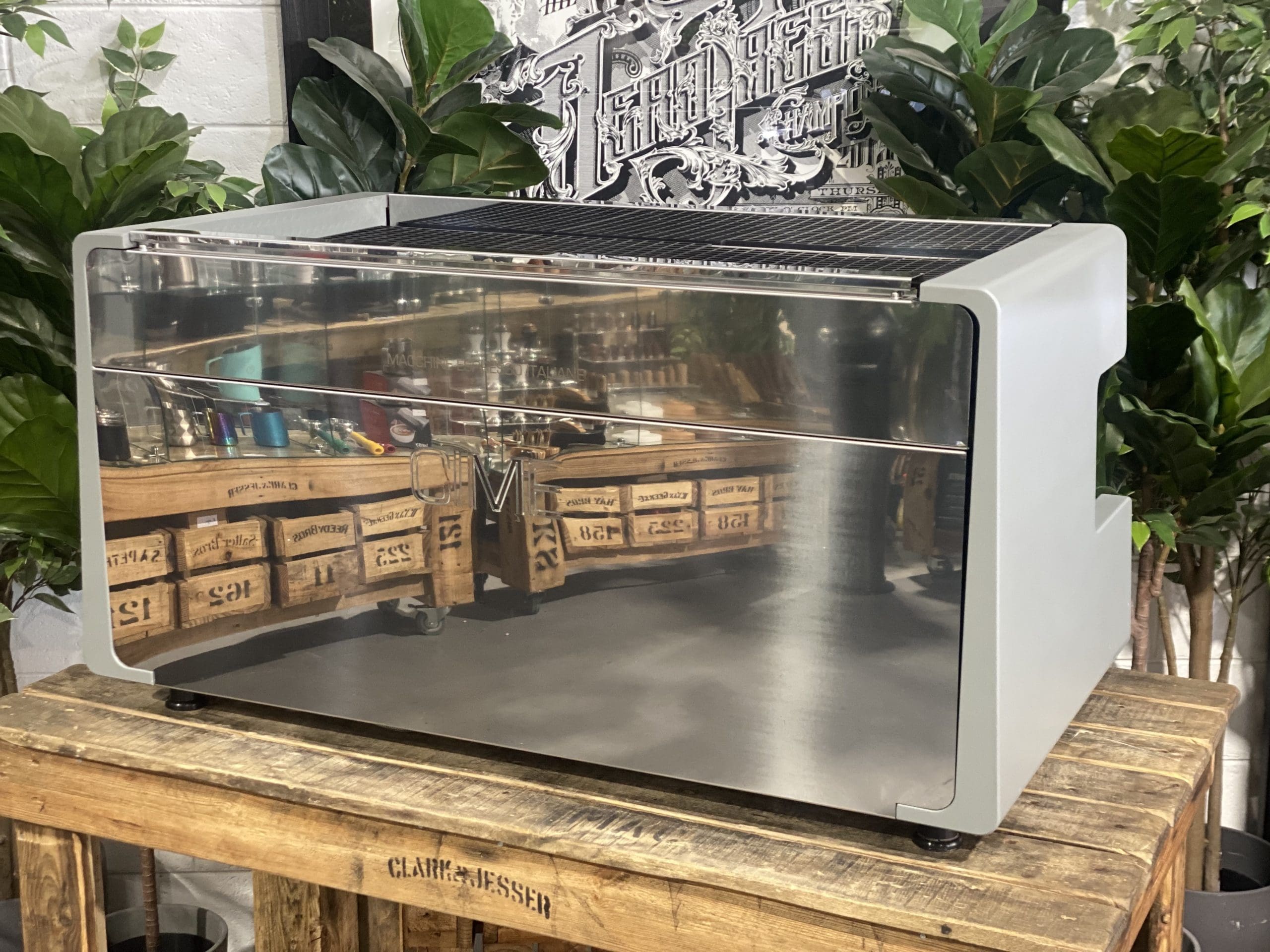 CIME CO-05 3 Group Grey Espresso Coffee Machine - Used