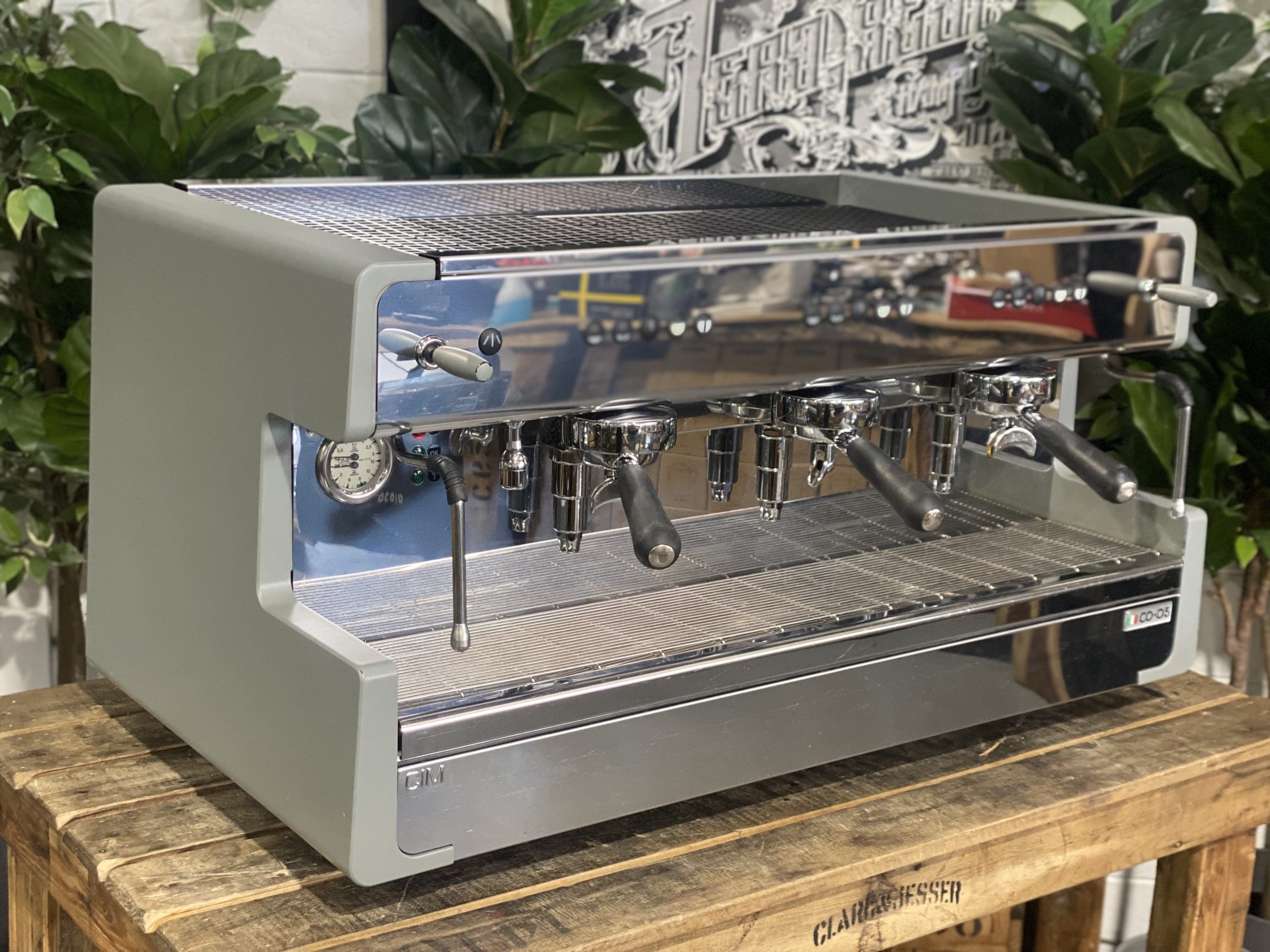 CIME CO-05 3 Group Grey Espresso Coffee Machine - Used