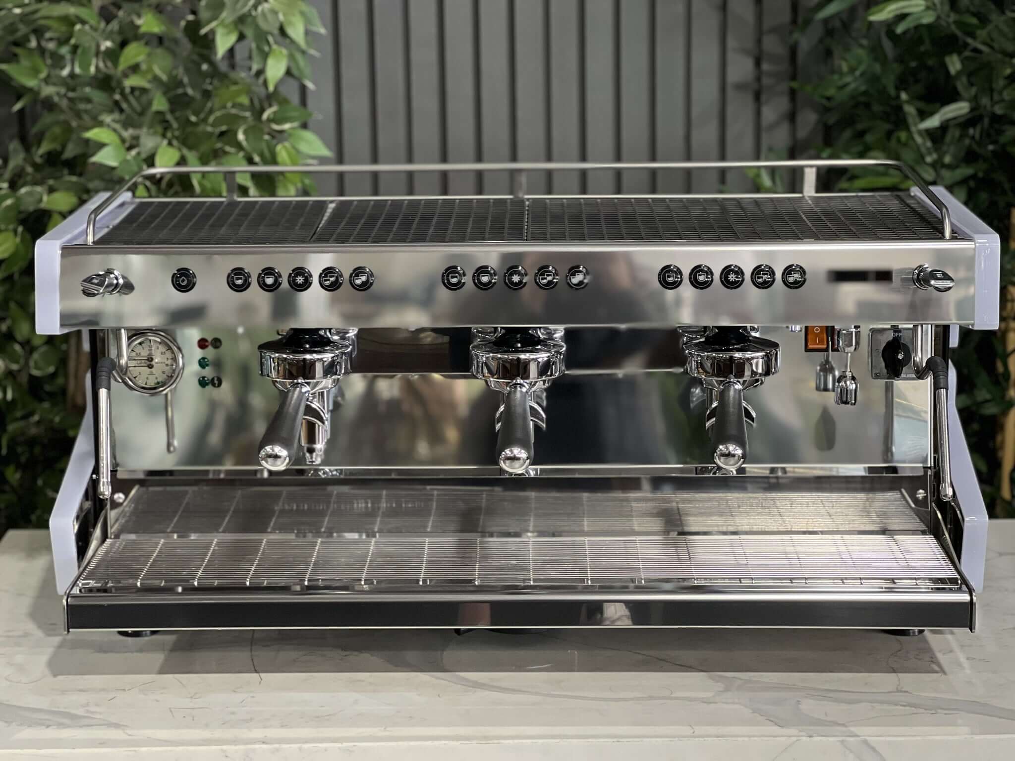 Cime Co-03 Neo E61 3 Group White & Stainless Steel Espresso Coffee Machine