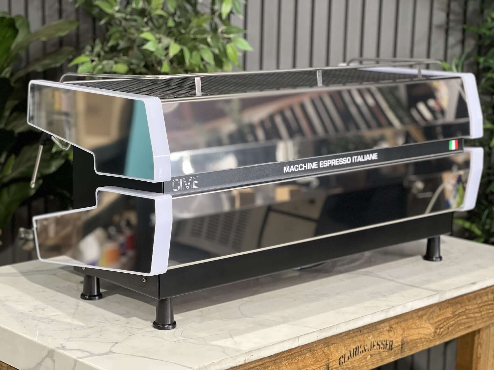 Cime Co-03 Neo E61 3 Group White & Stainless Steel Espresso Coffee Machine