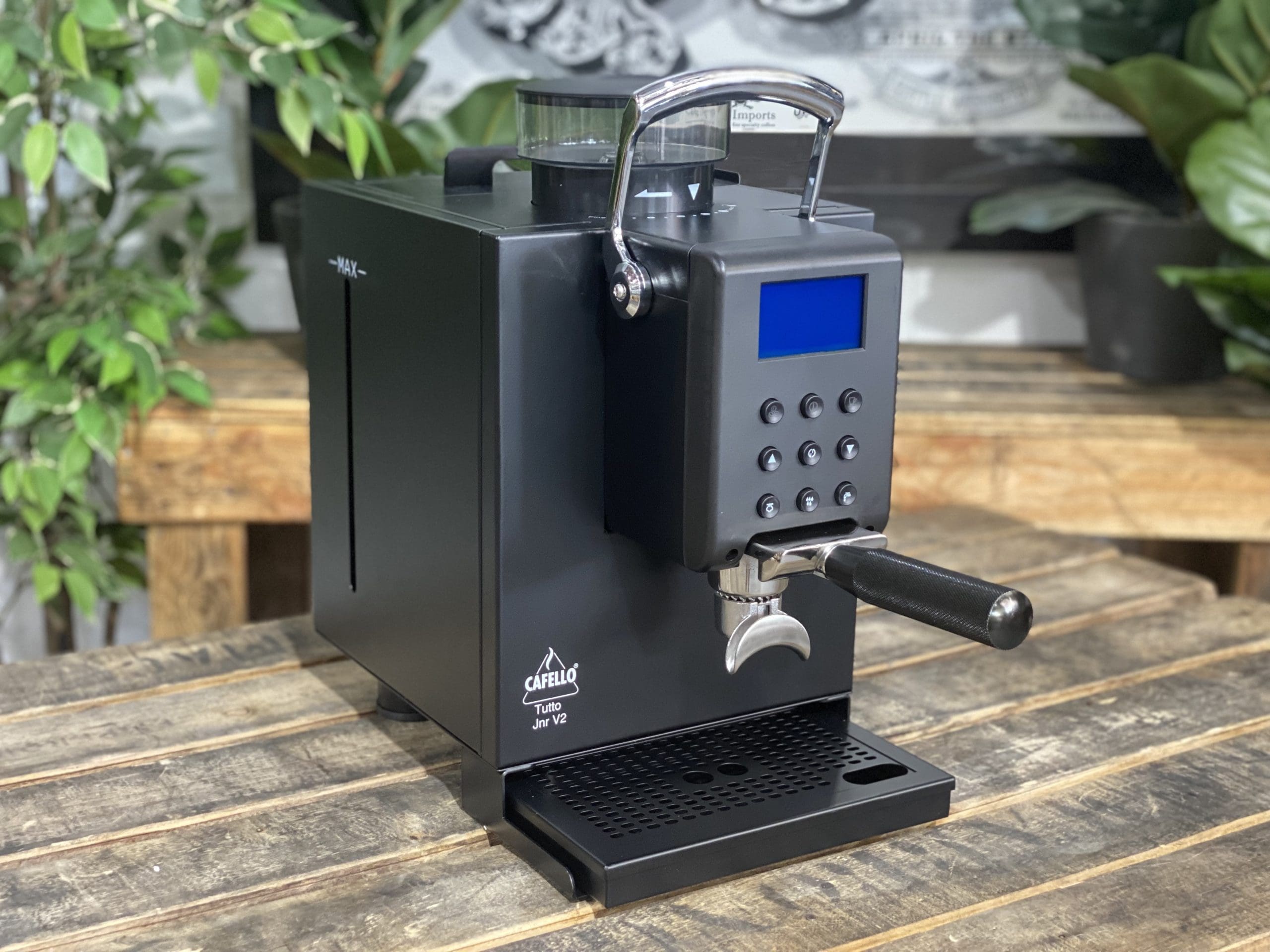 Cafello Tutto Junior V2 Machine Black - New