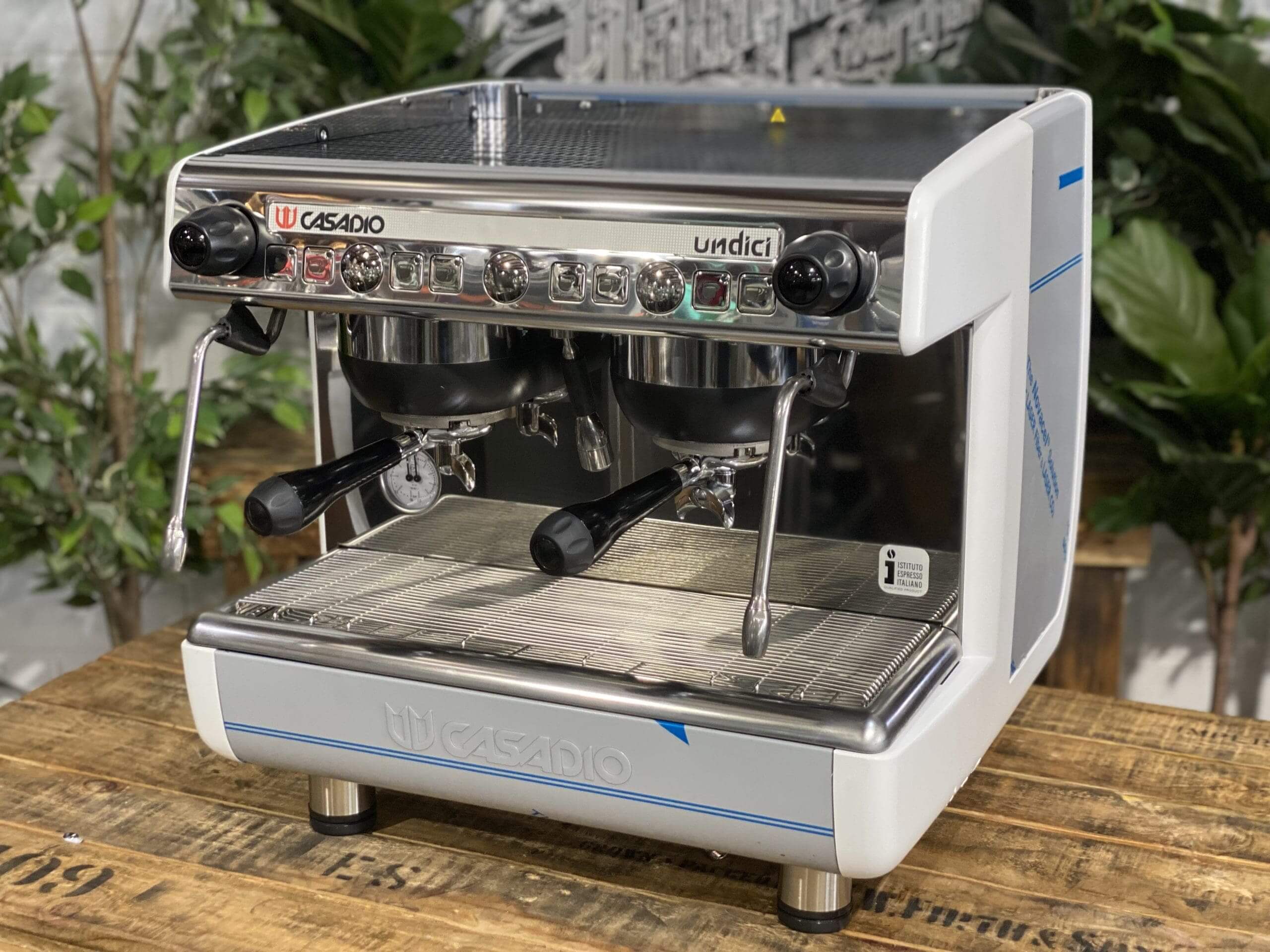 Casadio Undici Compact 2 Group White and Stainless - New