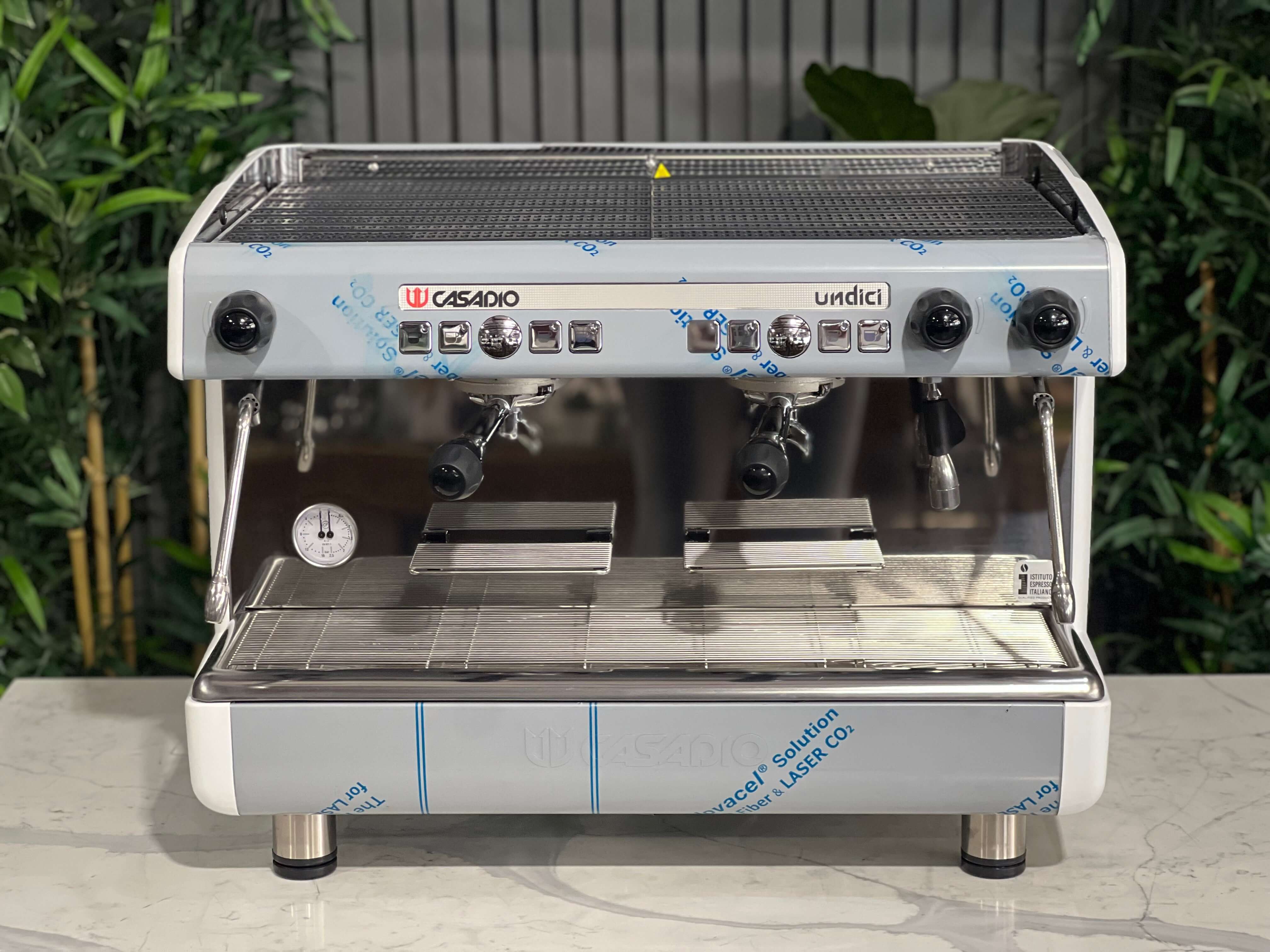 Casadio Undici 2 Group Brand New White & Stainless Espresso Coffee Machine