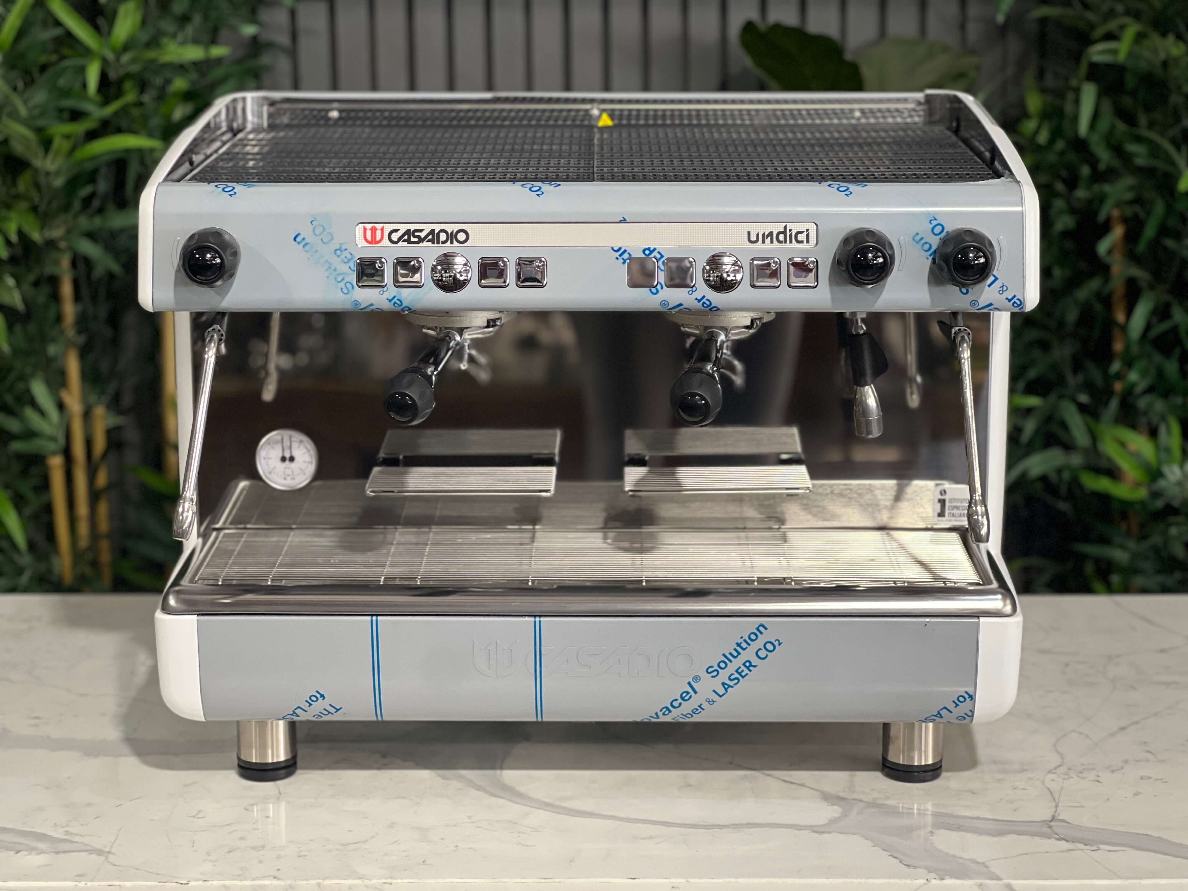Casadio Undici 2 Group Brand New White & Stainless Espresso Coffee Machine