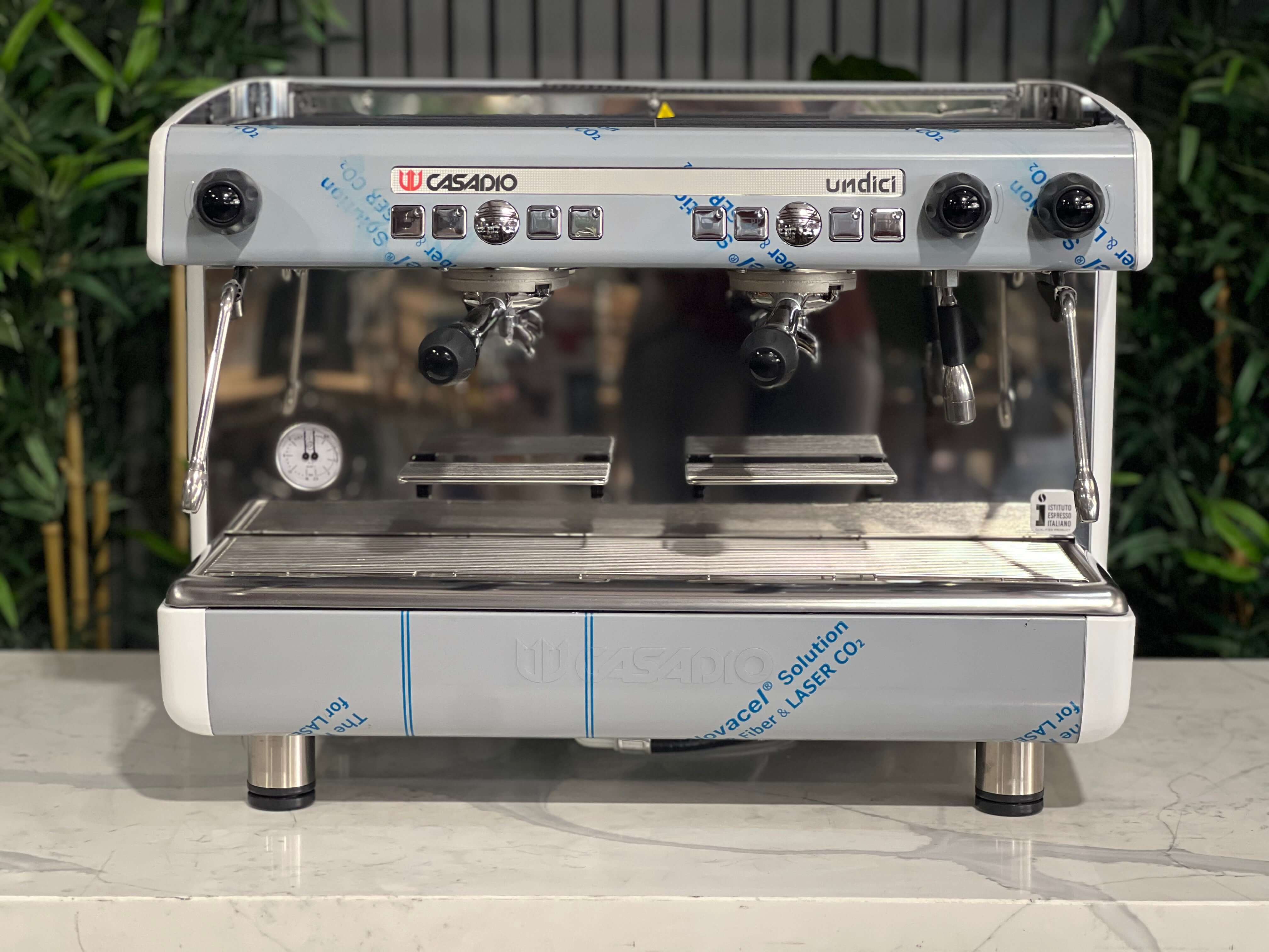 Casadio Undici 2 Group Brand New White & Stainless Espresso Coffee Machine