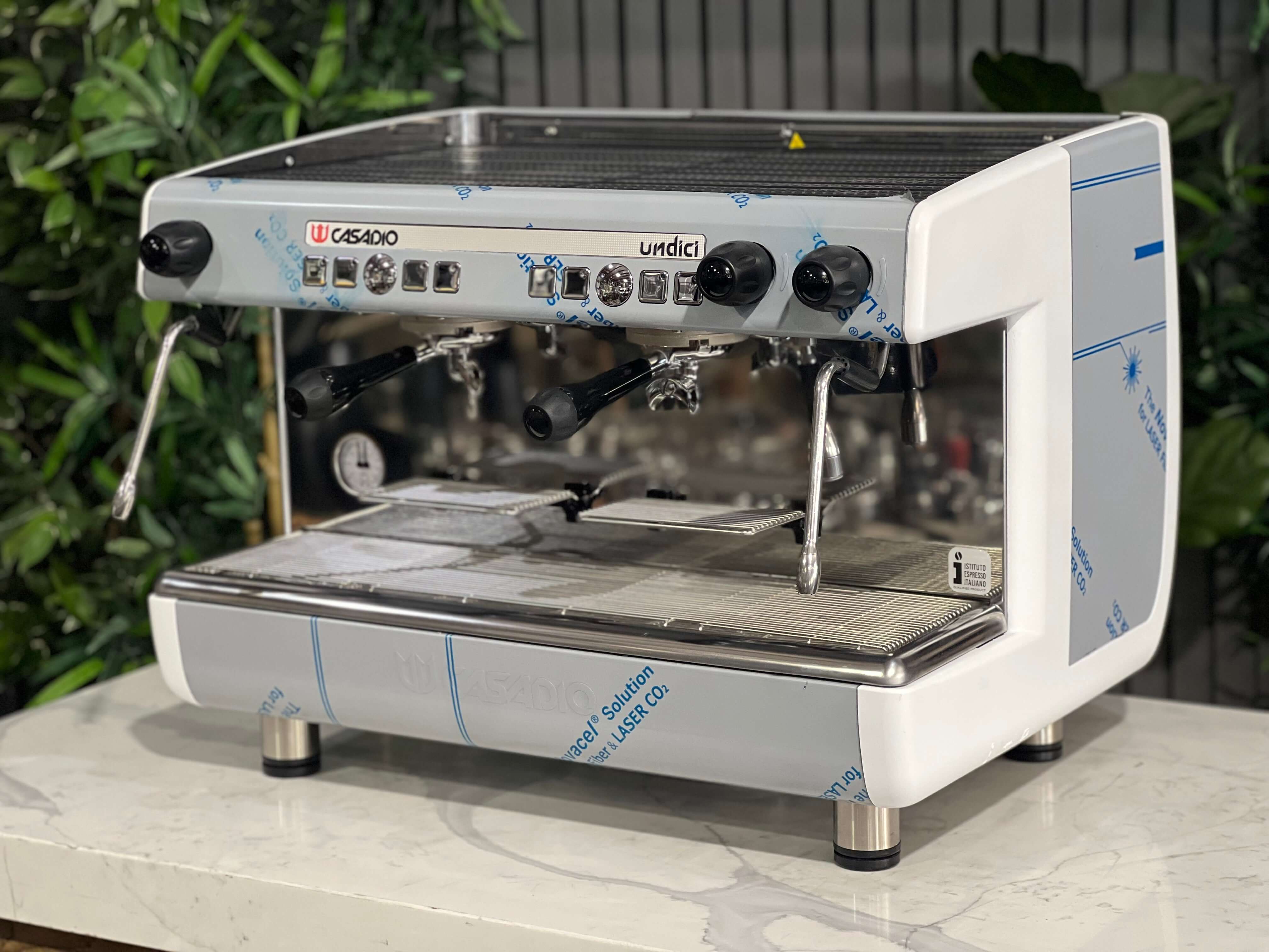 Casadio Undici 2 Group Brand New White & Stainless Espresso Coffee Machine