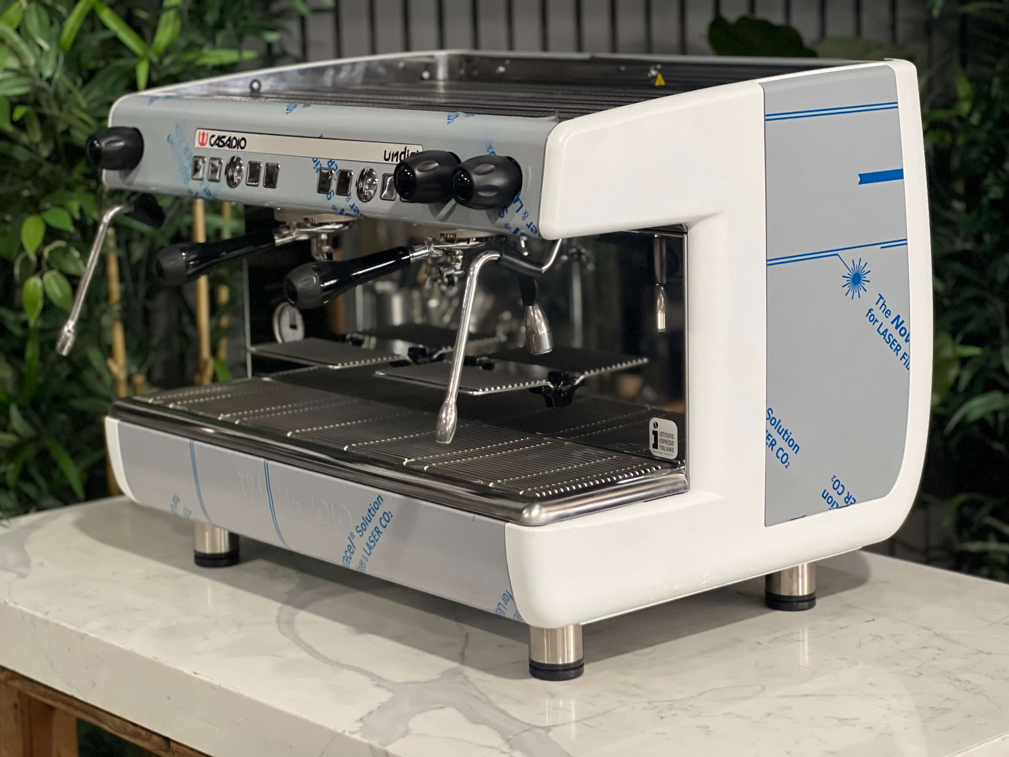 Casadio Undici 2 Group Brand New White & Stainless Espresso Coffee Machine
