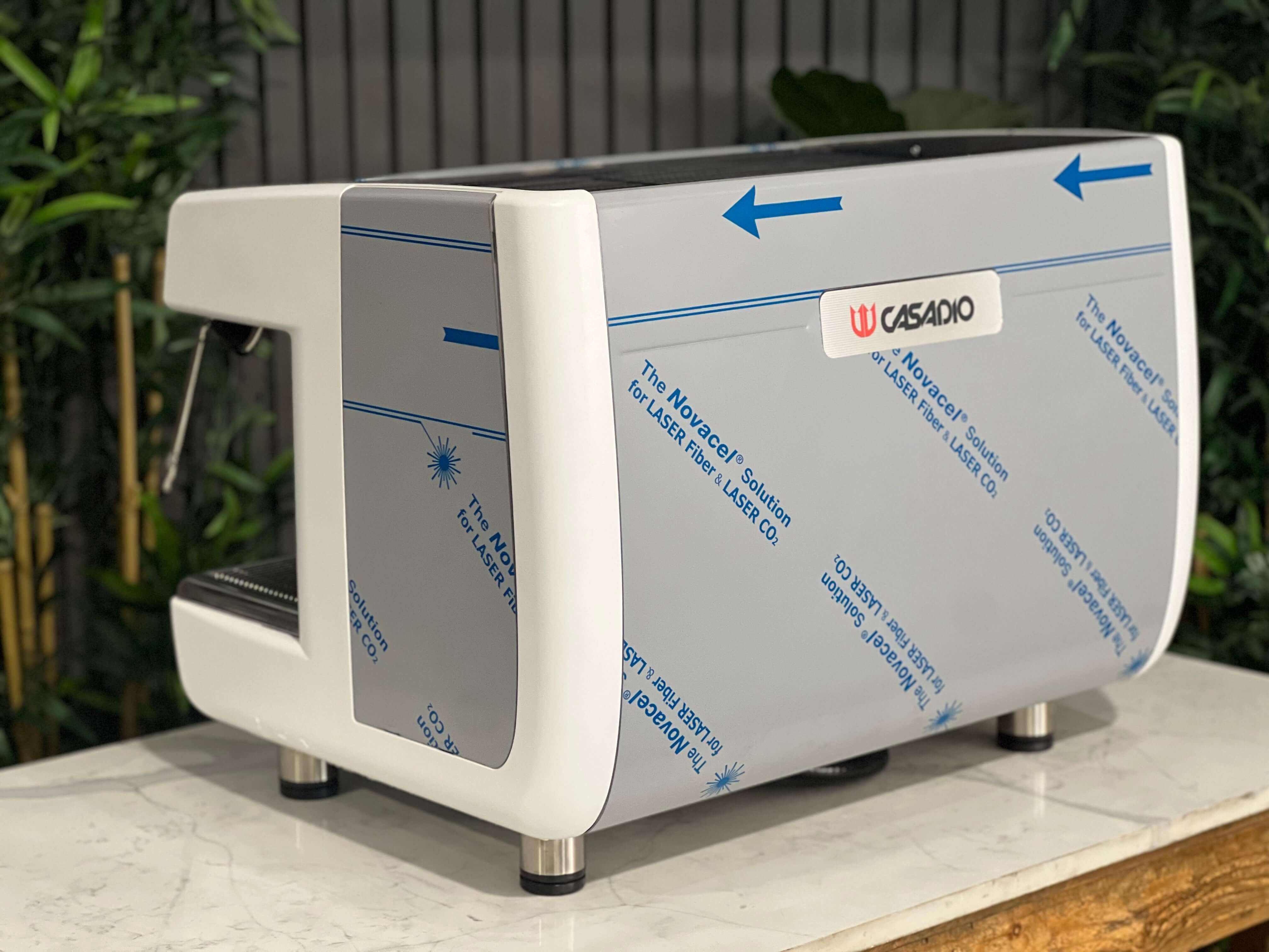 Casadio Undici 2 Group Brand New White & Stainless Espresso Coffee Machine