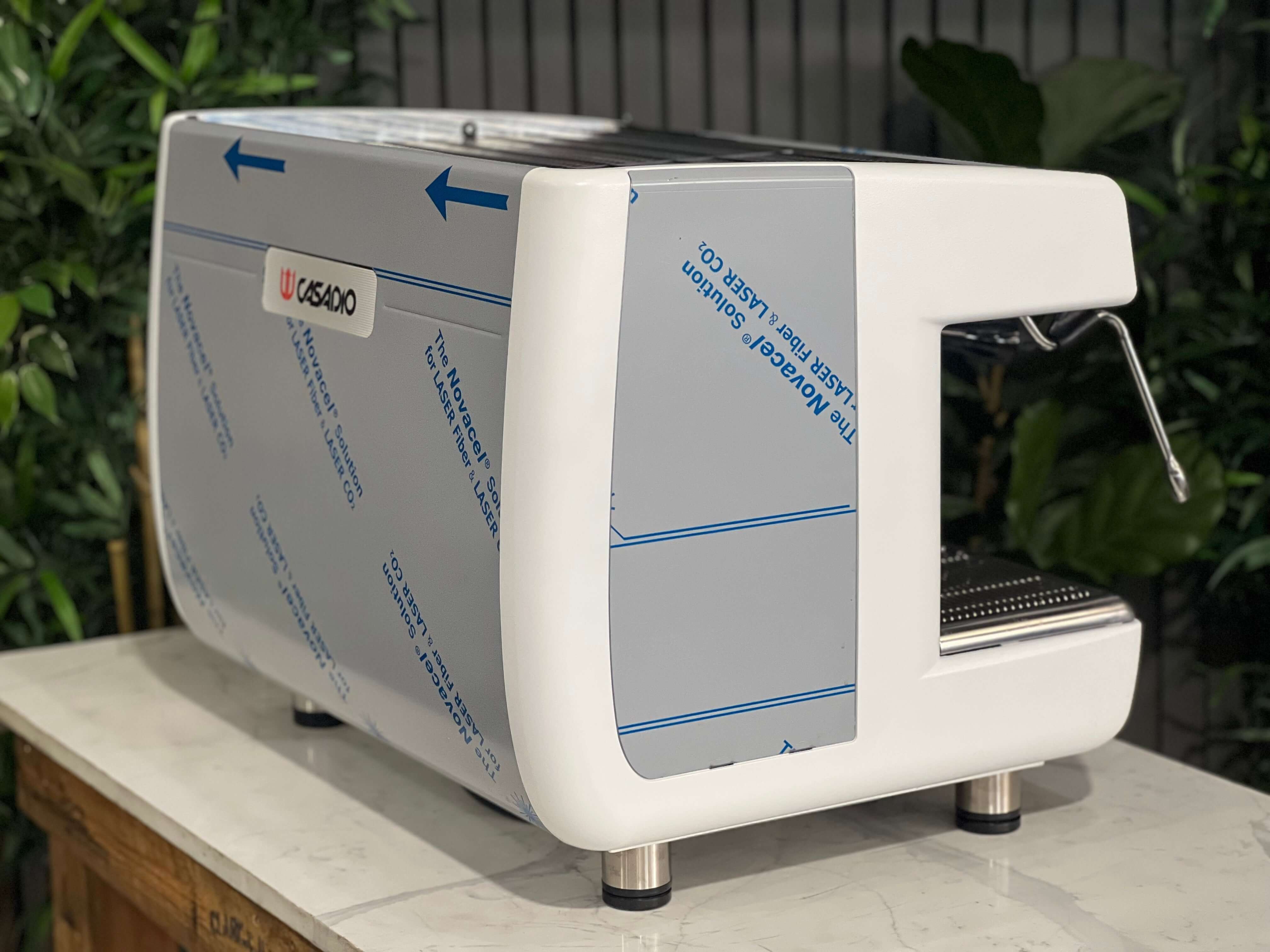 Casadio Undici 2 Group Brand New White & Stainless Espresso Coffee Machine