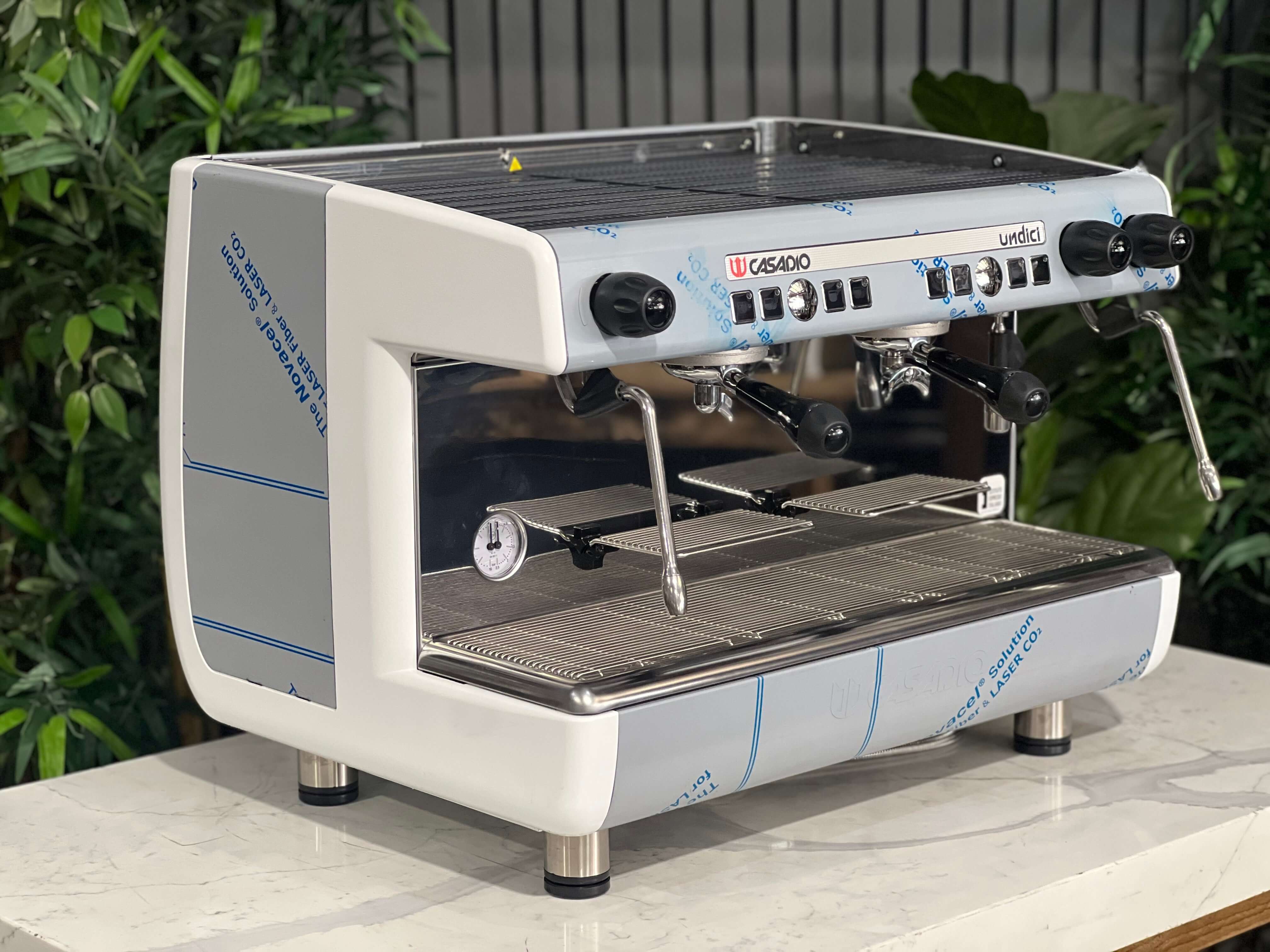 Casadio Undici 2 Group Brand New White & Stainless Espresso Coffee Machine