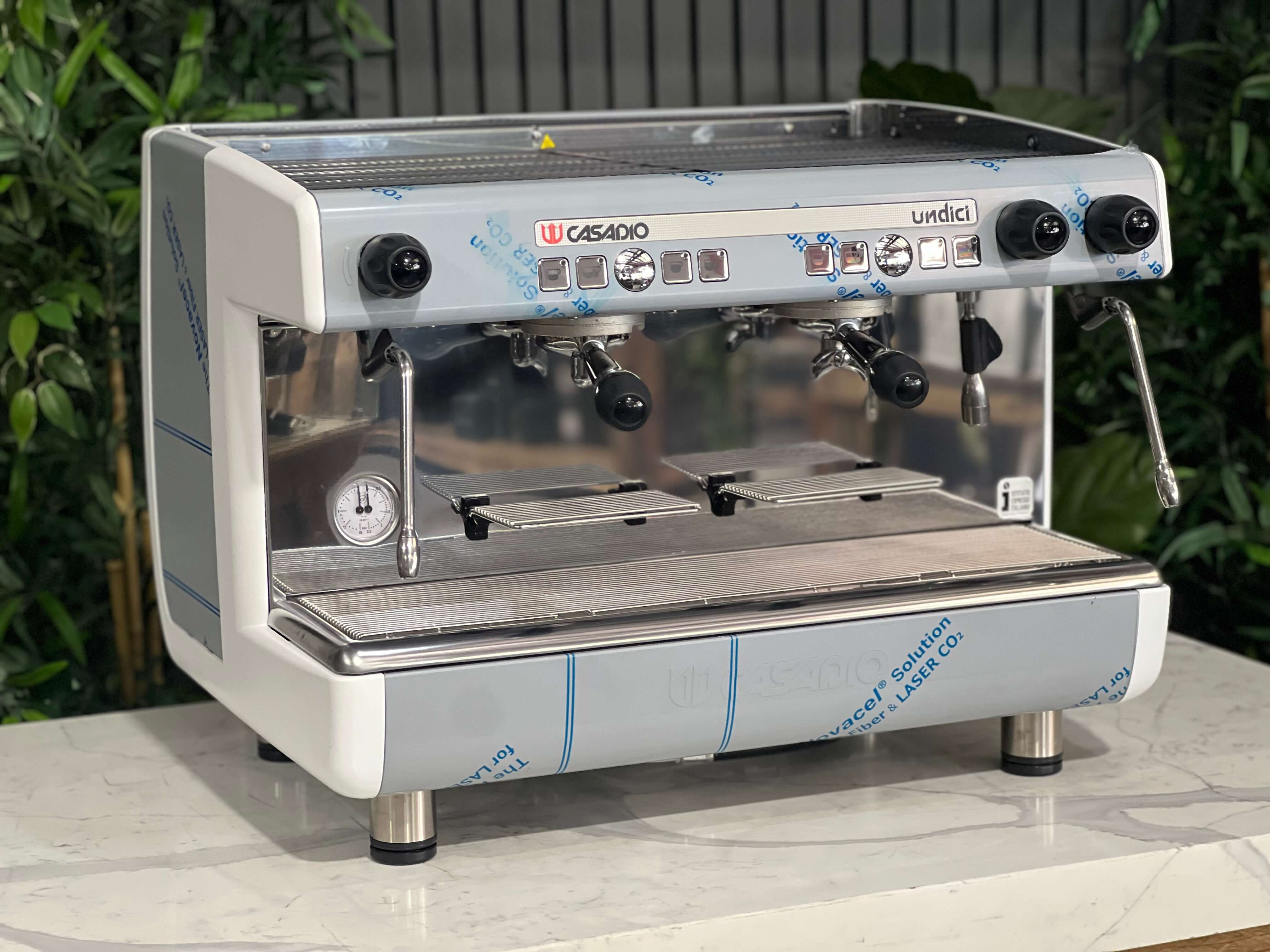 Casadio Undici 2 Group Brand New White & Stainless Espresso Coffee Machine