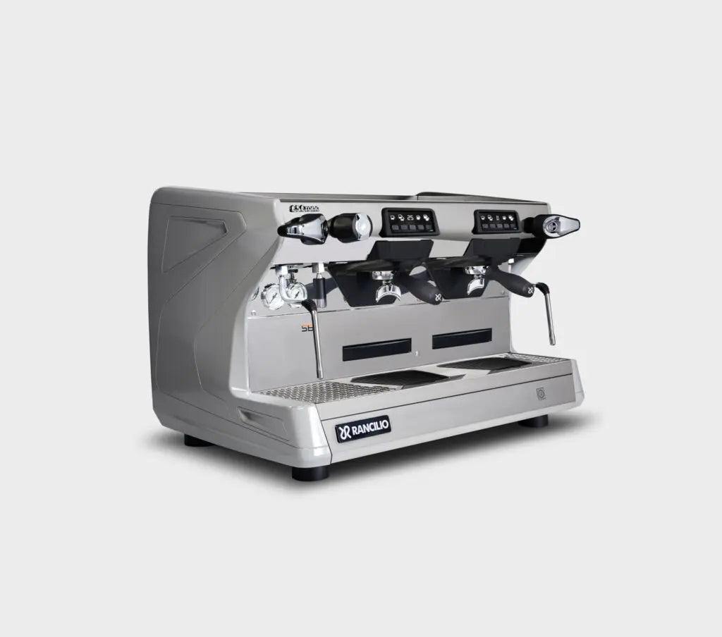 Rancilio Classe 5 USB Crono Tall 2 Group Coffee Machine Stone Grey - New