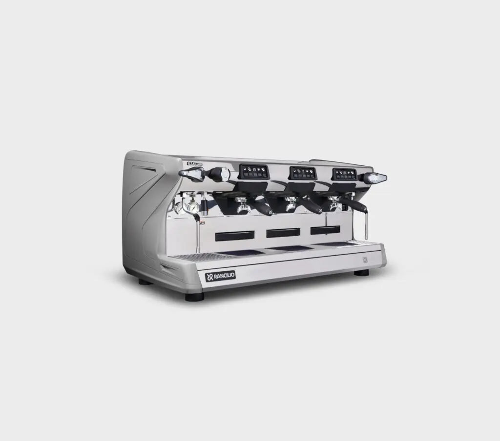 Rancilio Classe 5 USB Crono Tall 3 Group Coffee Machine Stone Grey - New