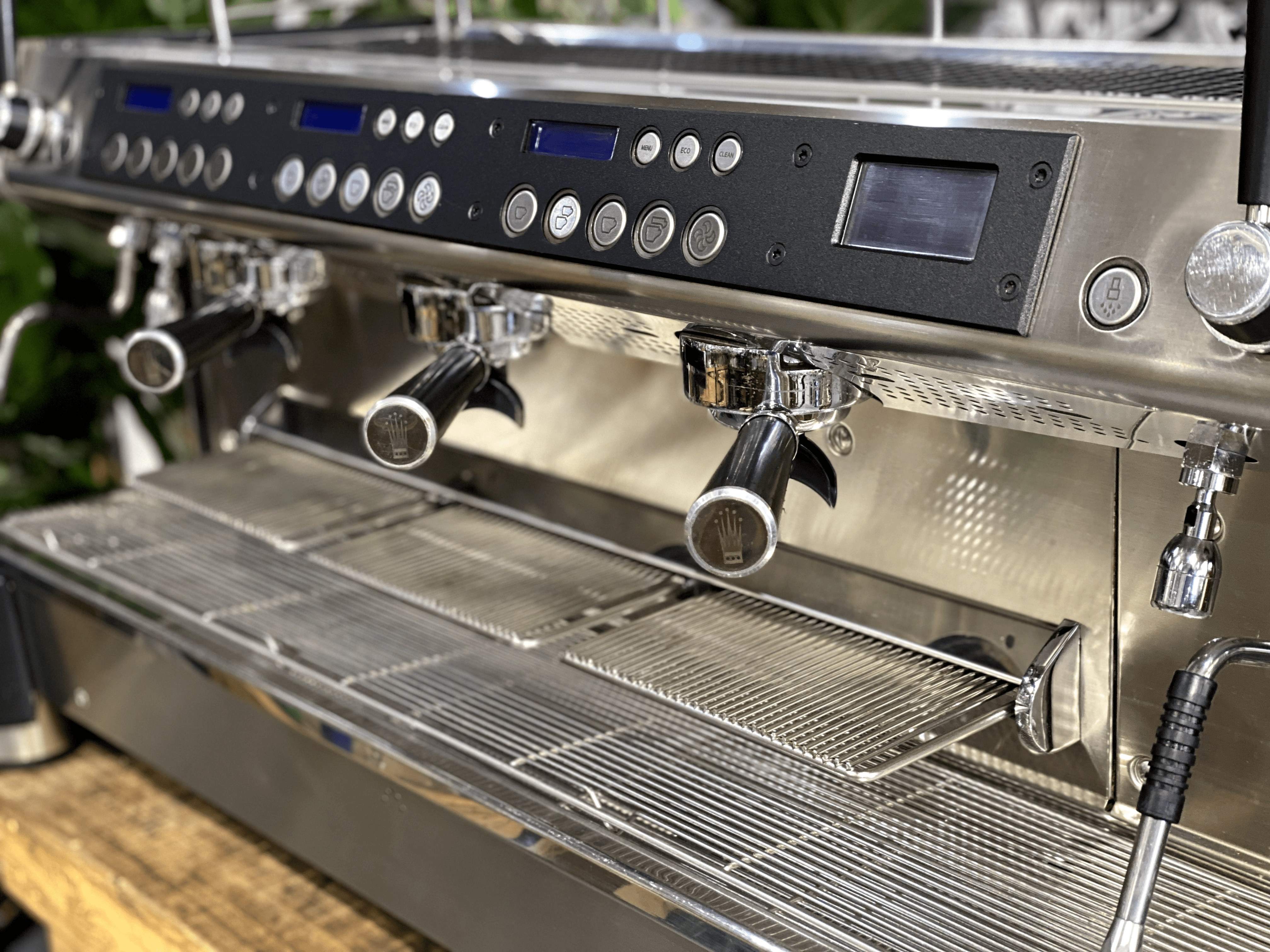 Conti Monte Carlo 3 Group Black Espresso Coffee Machine - Used