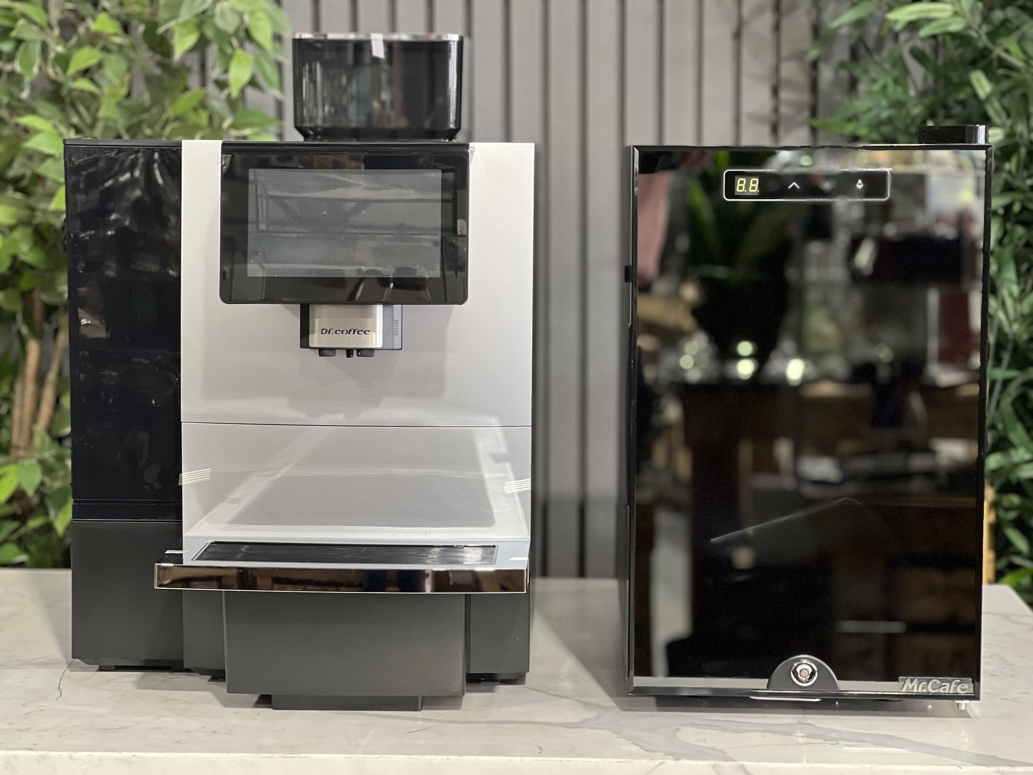 Dr Coffee F11 Big With SC08 Milk Fridge Fully Automatic New Black