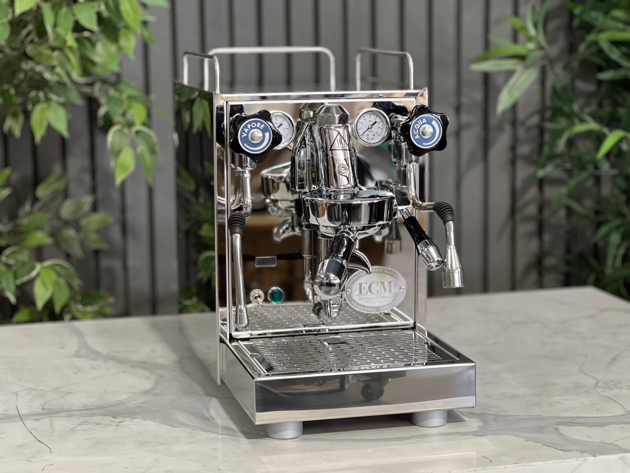 ECM Mechanika VI Slim PID 1 Group Coffee Machine Stainless - New