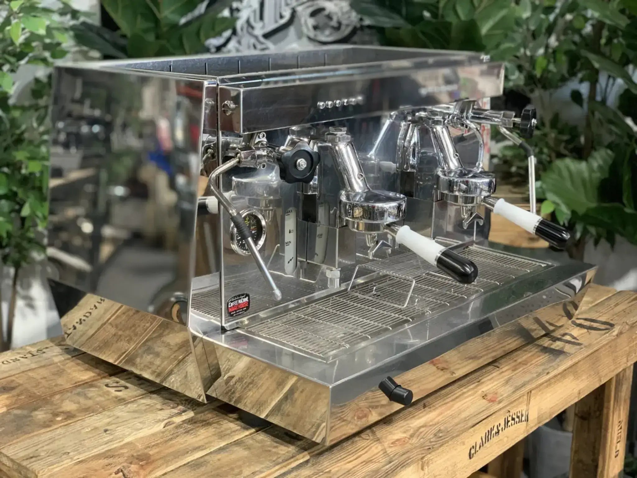 ECM Veneziano 2 Group Stainless Steel Coffee Machine