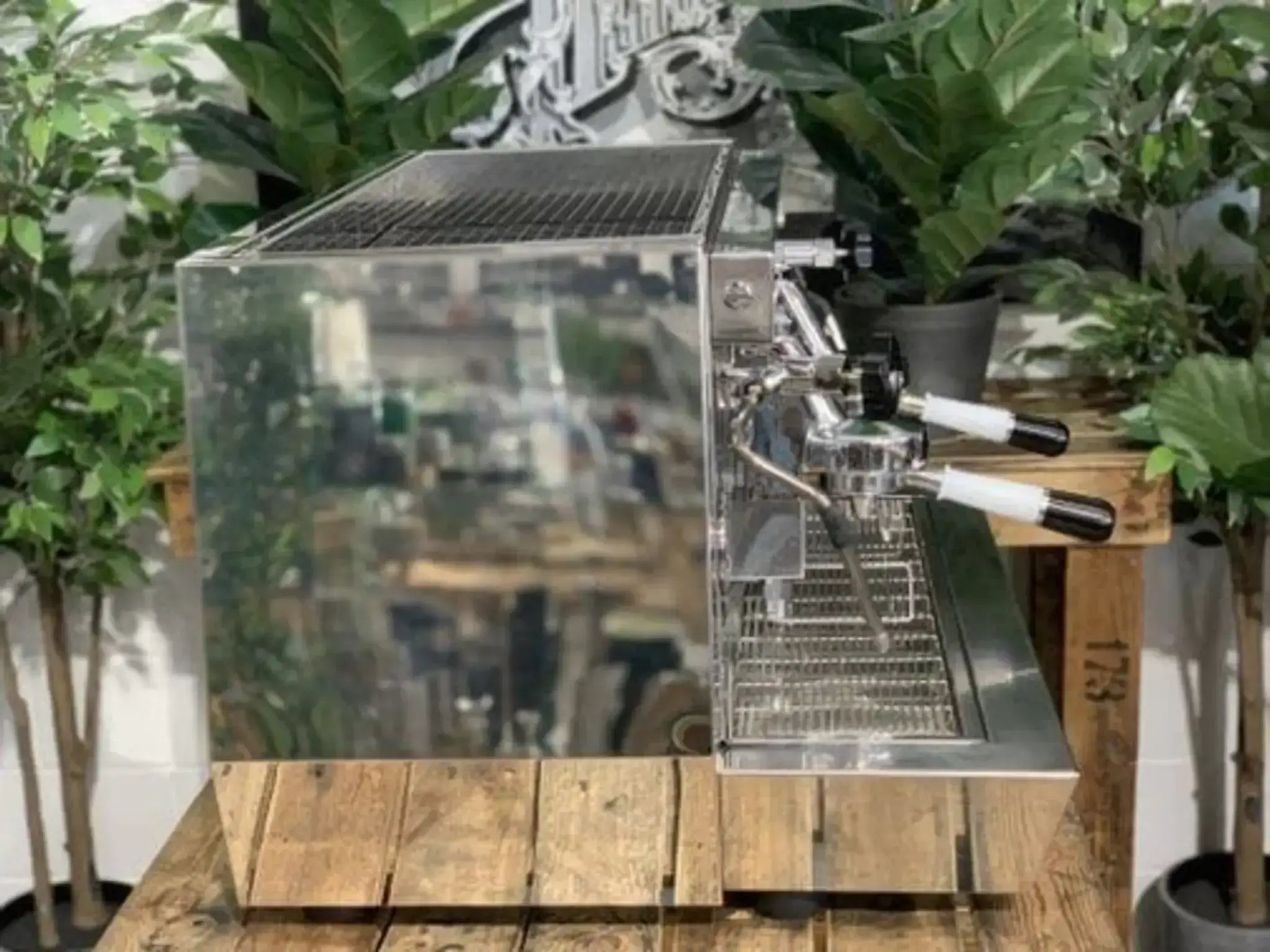 ECM Veneziano 2 Group Stainless Steel Coffee Machine