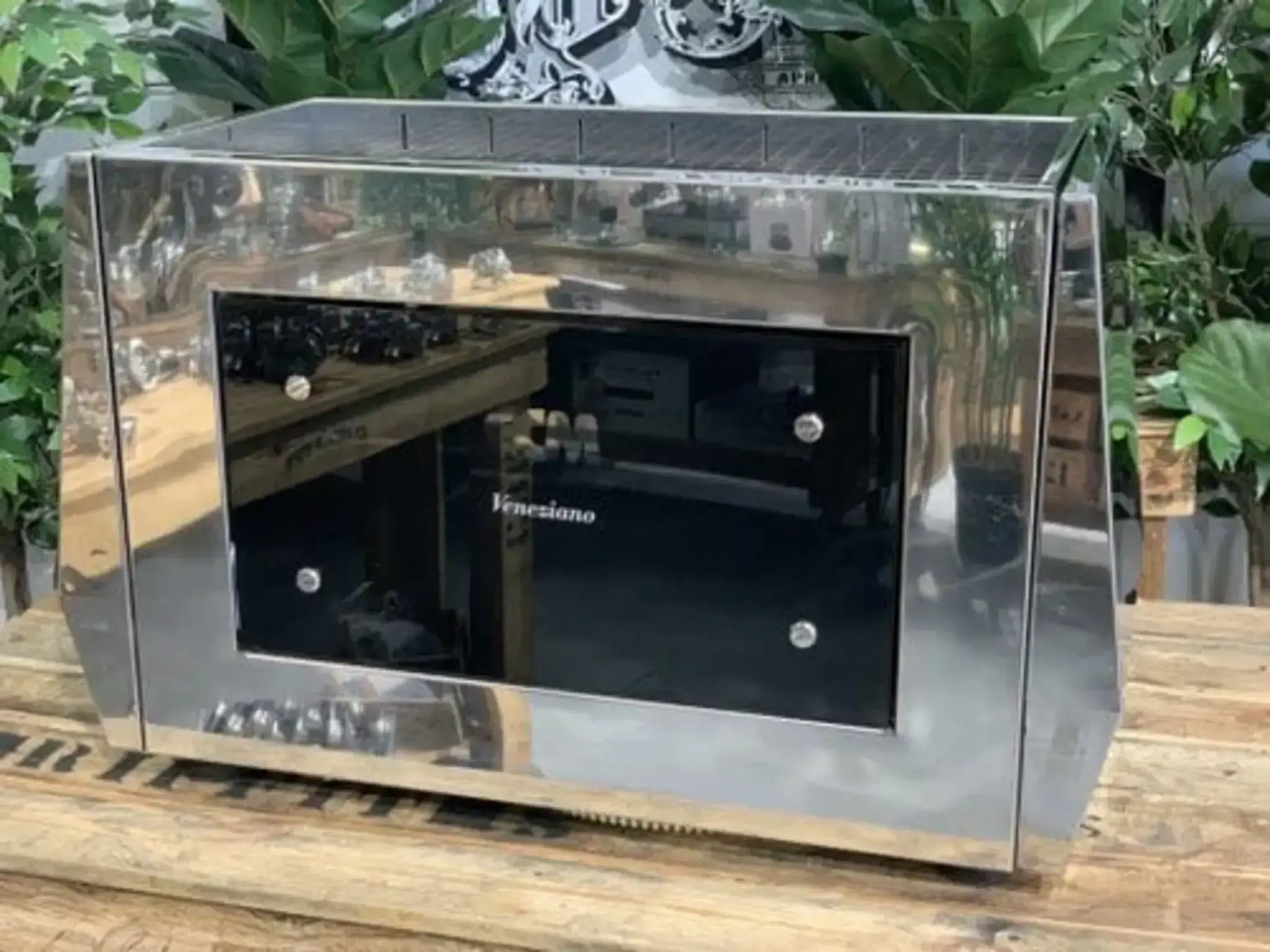 ECM Veneziano 2 Group Stainless Steel Coffee Machine