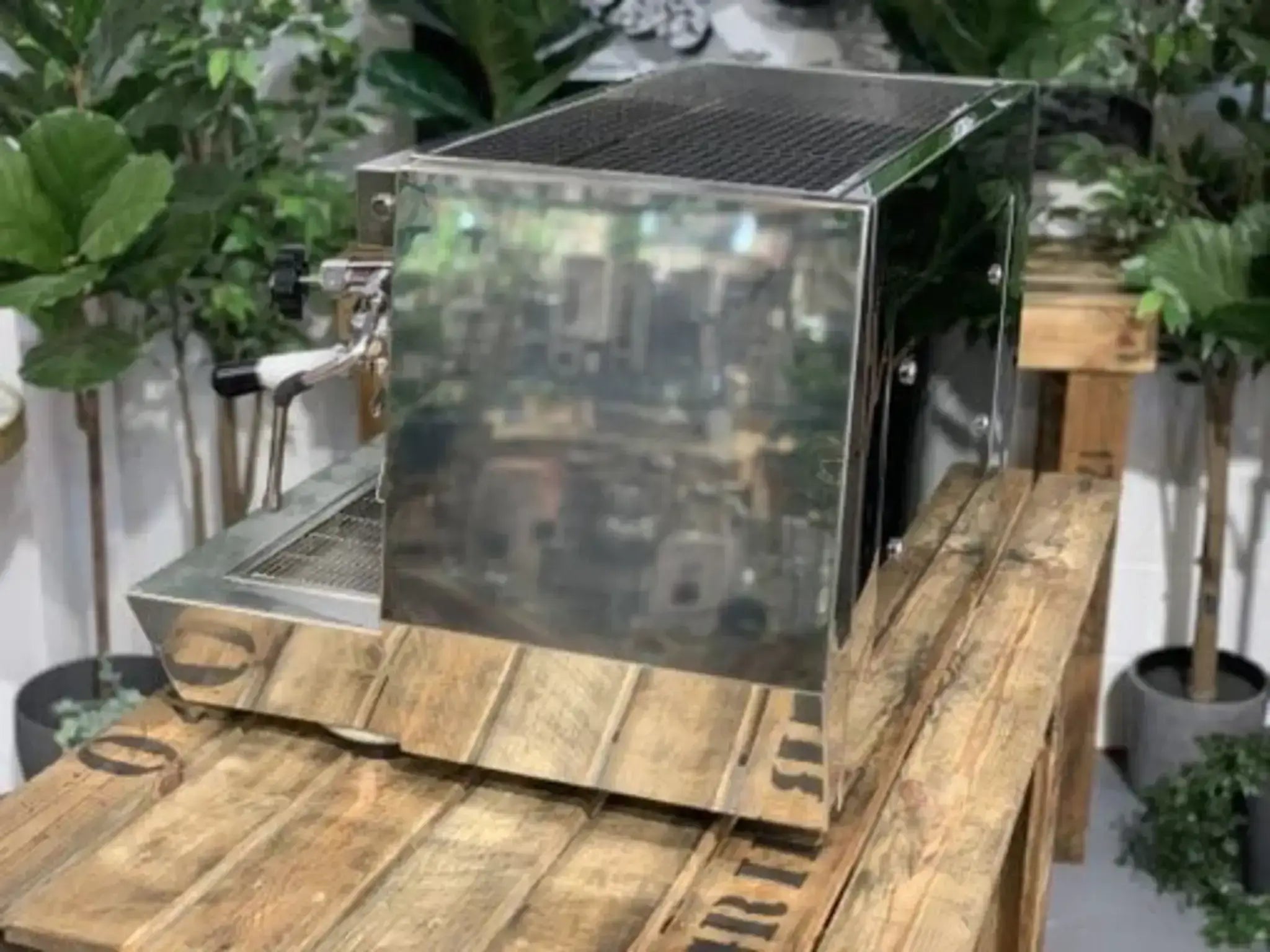 ECM Veneziano 2 Group Stainless Steel Coffee Machine