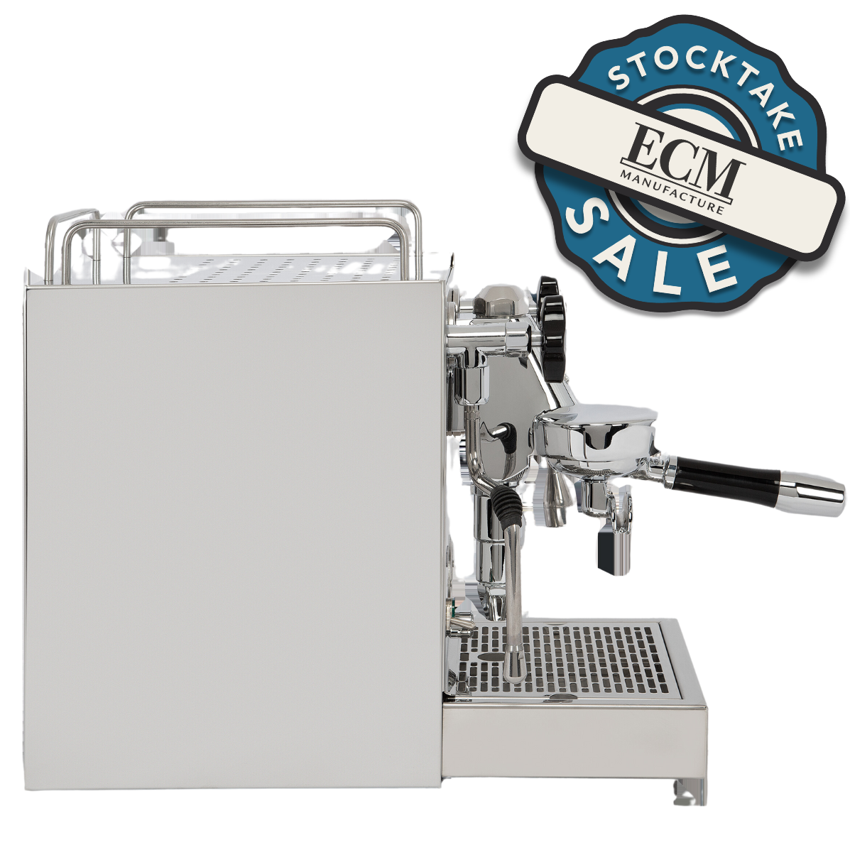 ECM Mechanika VI Slim PID 1 Group Coffee Machine Stainless - New