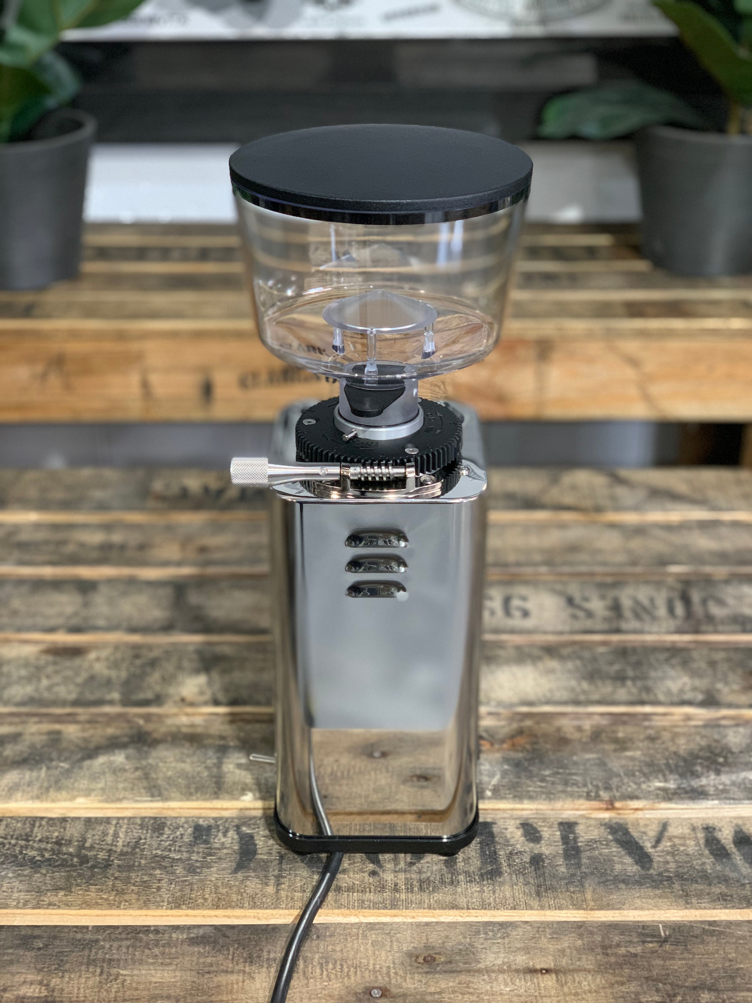 ECM S-Automatik 64 Coffee Grinder Chrome - Brand New