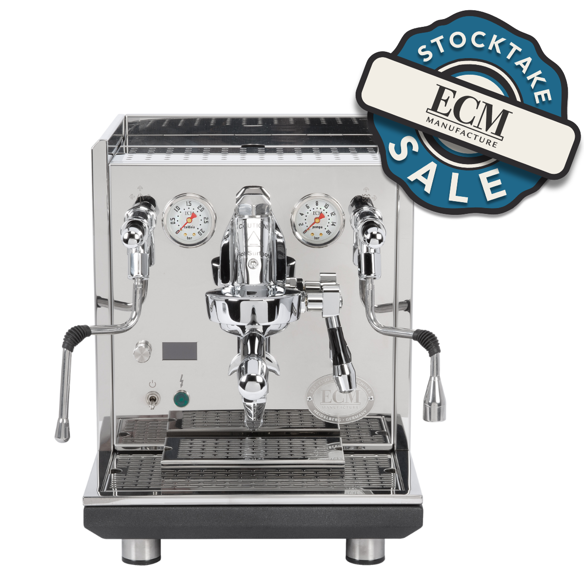 ECM Synchronika II 1 Group Coffee Machine Stainless - New