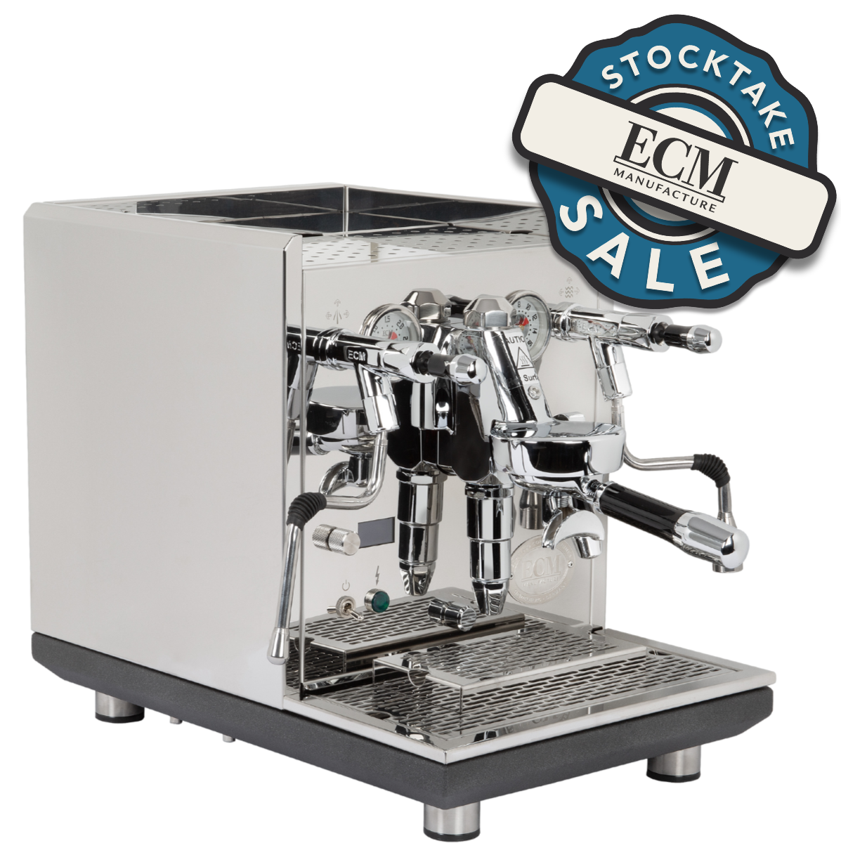 ECM Synchronika II 1 Group Coffee Machine Stainless - New