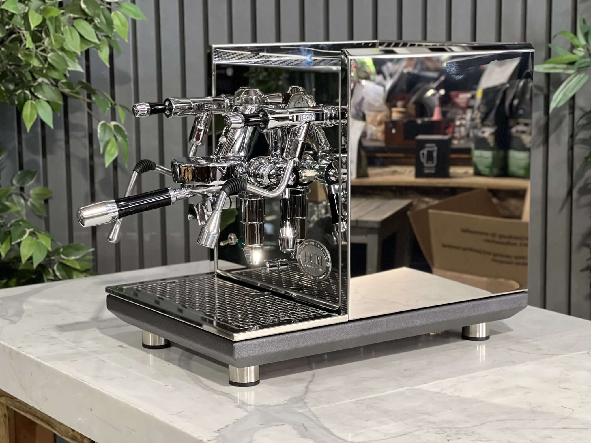Ecm Synchronika lI 1 Group Espresso Coffee Machine Brand New Stainless