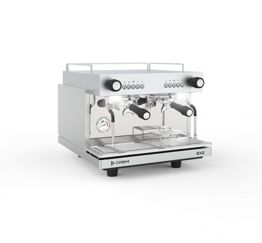 Expobar Crem EX2 2 Group Compact Coffee Machine White - New