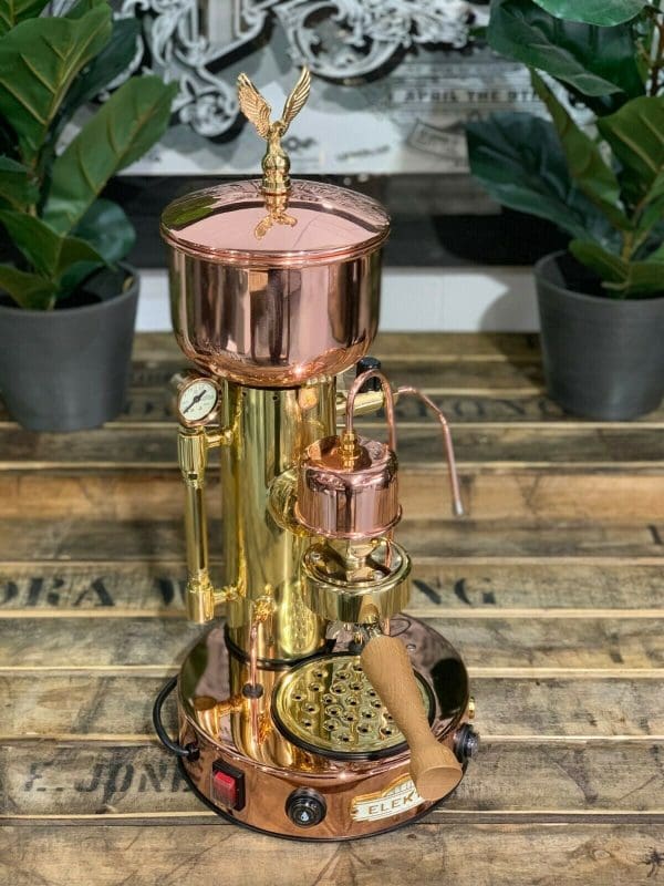 Elektra Micro Casa Semi Automatica 1 Group New Gold & Brass