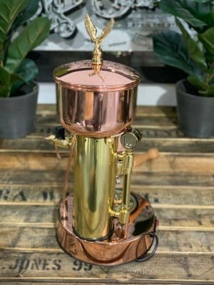 Elektra Micro Casa Semi Automatica 1 Group New Gold & Brass