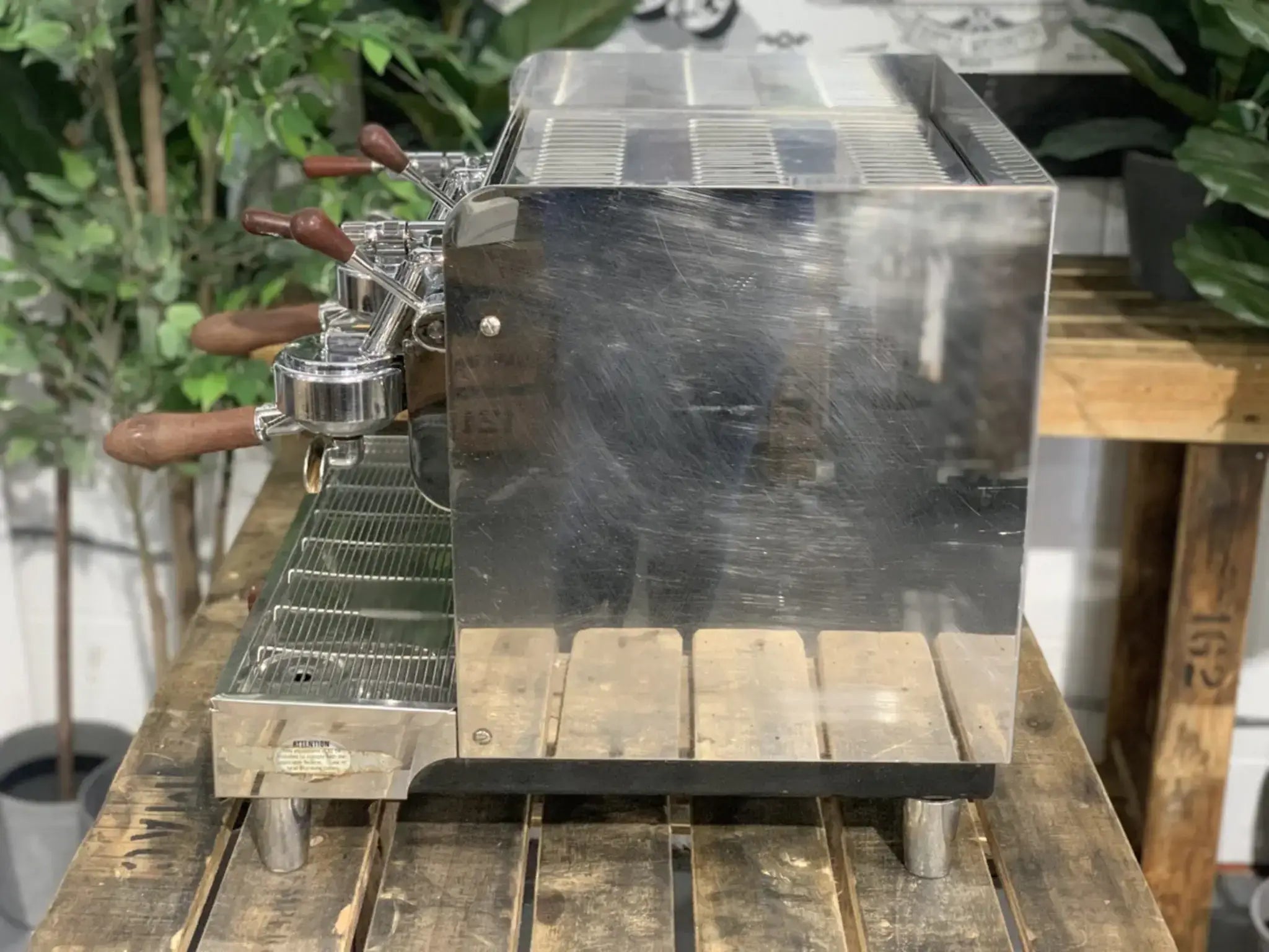 Elektra Sixties T3 Compact Volumetric 2 Group Used Stainless