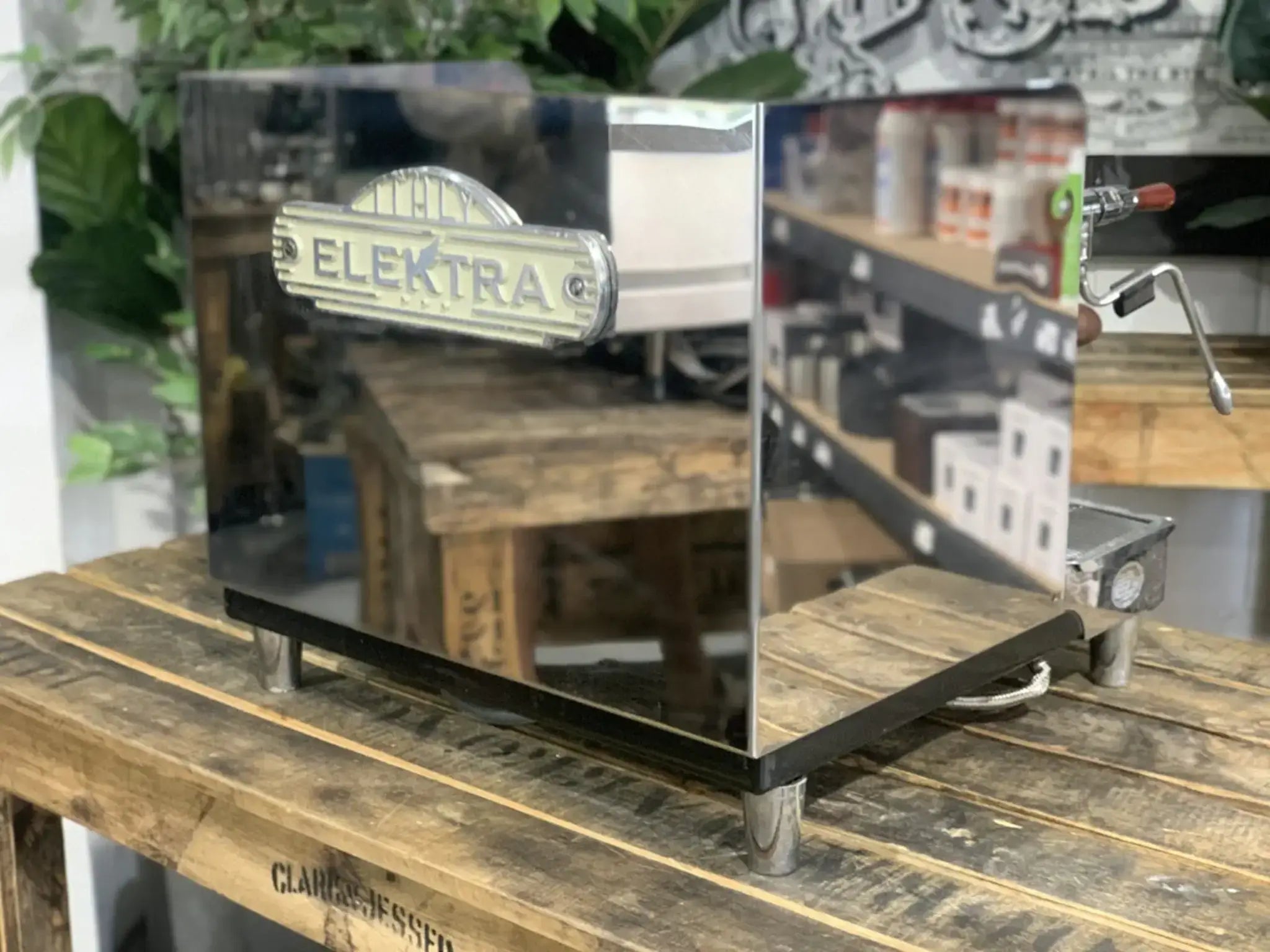 Elektra Sixties T3 Compact Volumetric 2 Group Used Stainless