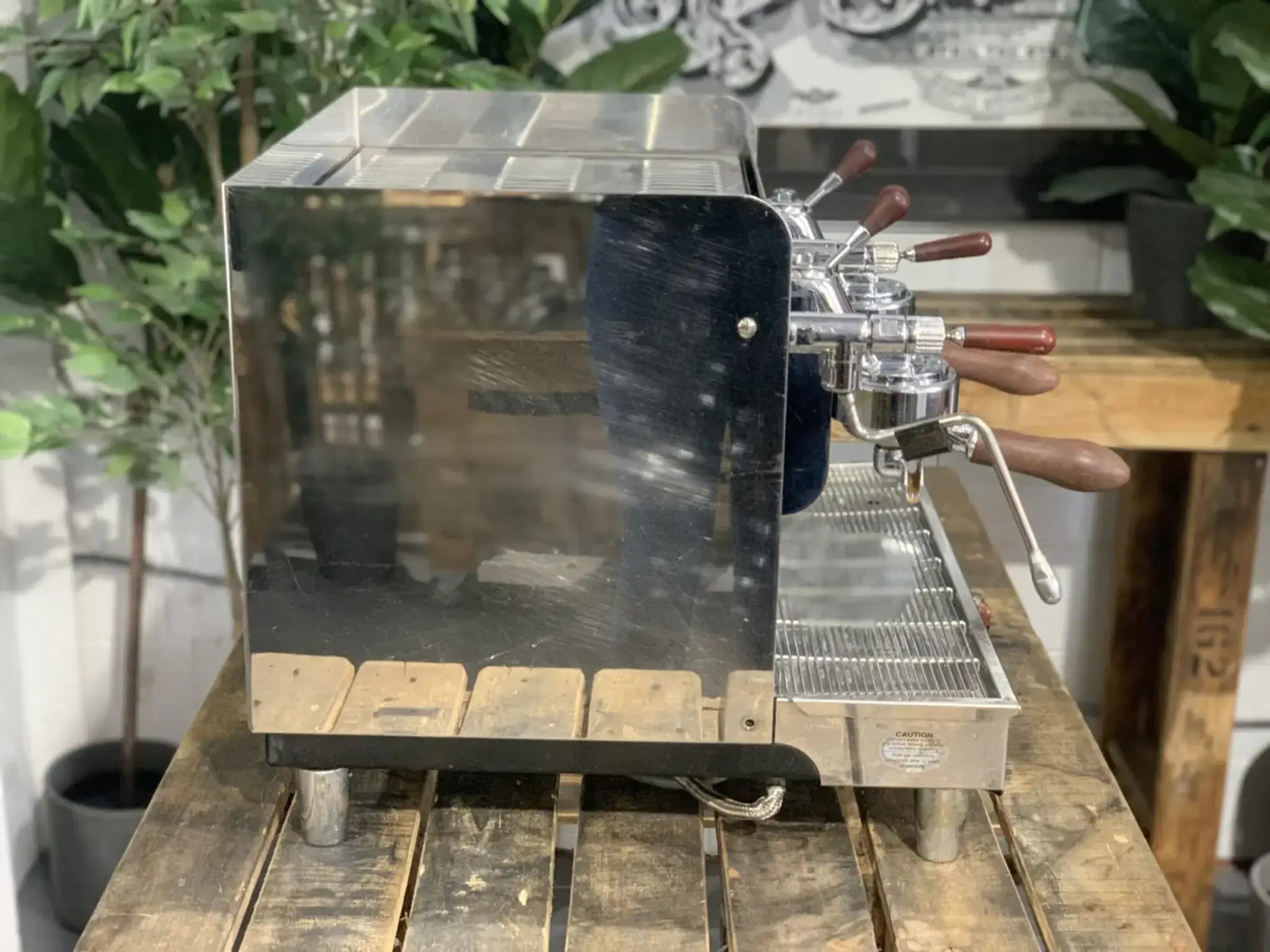 Elektra Sixties T3 Compact Volumetric 2 Group Used Stainless