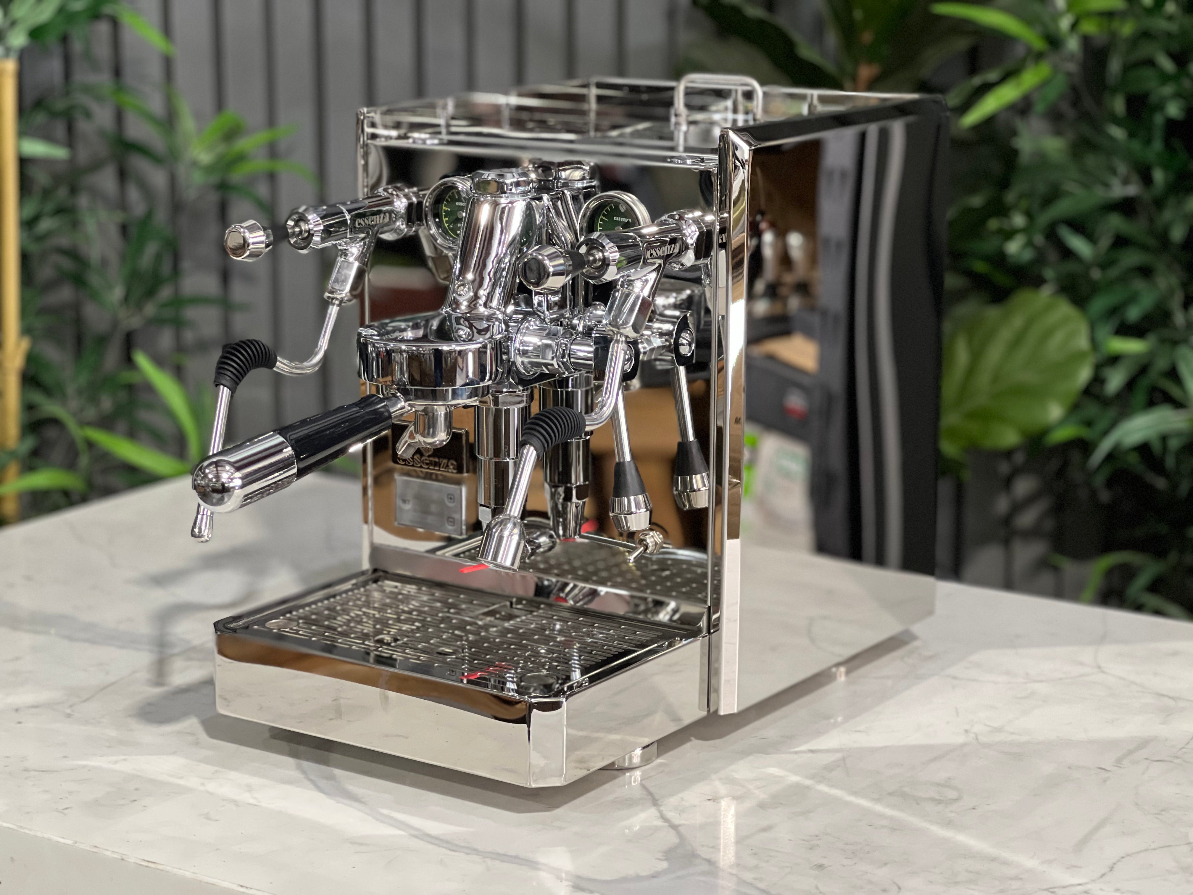 Essenza Modena 1 Group Coffee Machine Stainless - New