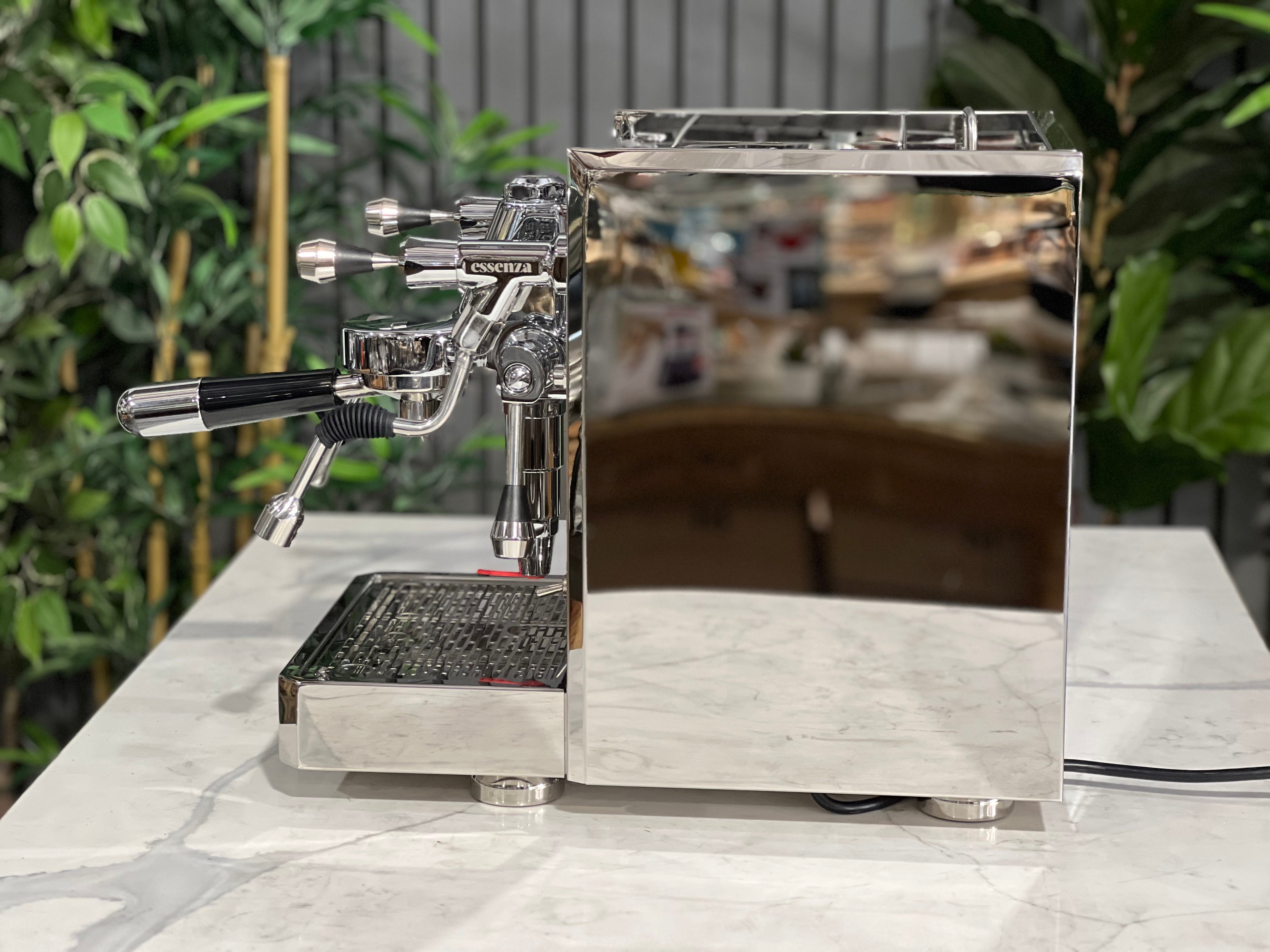 Essenza Modena 1 Group Coffee Machine Stainless - New